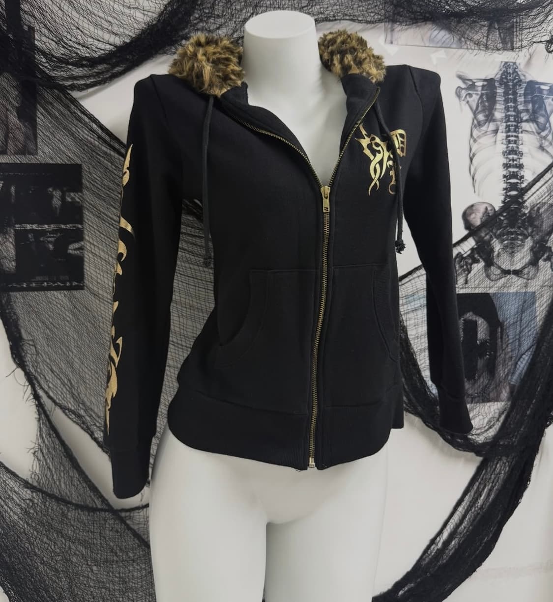 00s mood fur hoodie 상품이미지2