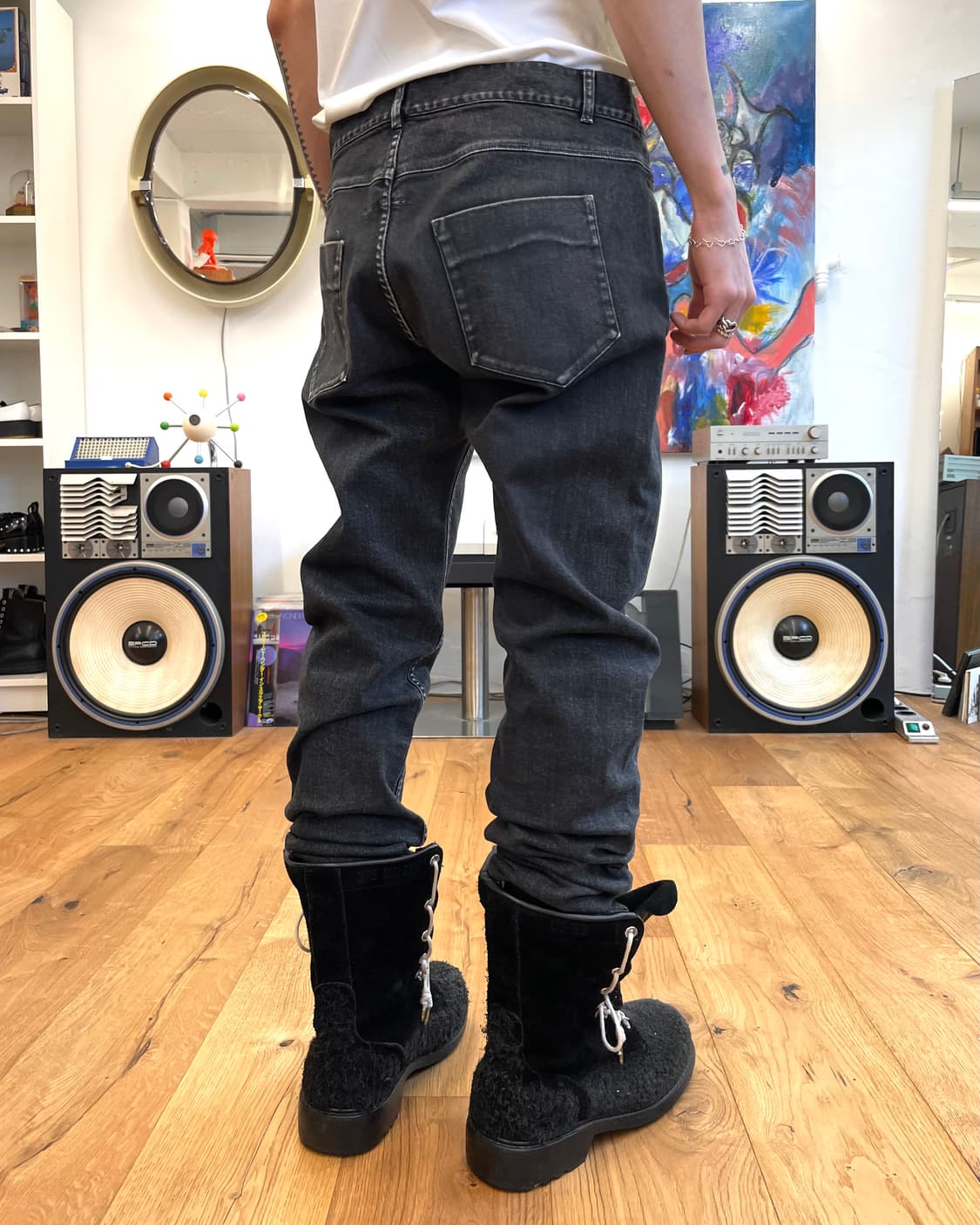 [M] 다미르도마 사일런트 데님 팬츠 상품이미지2