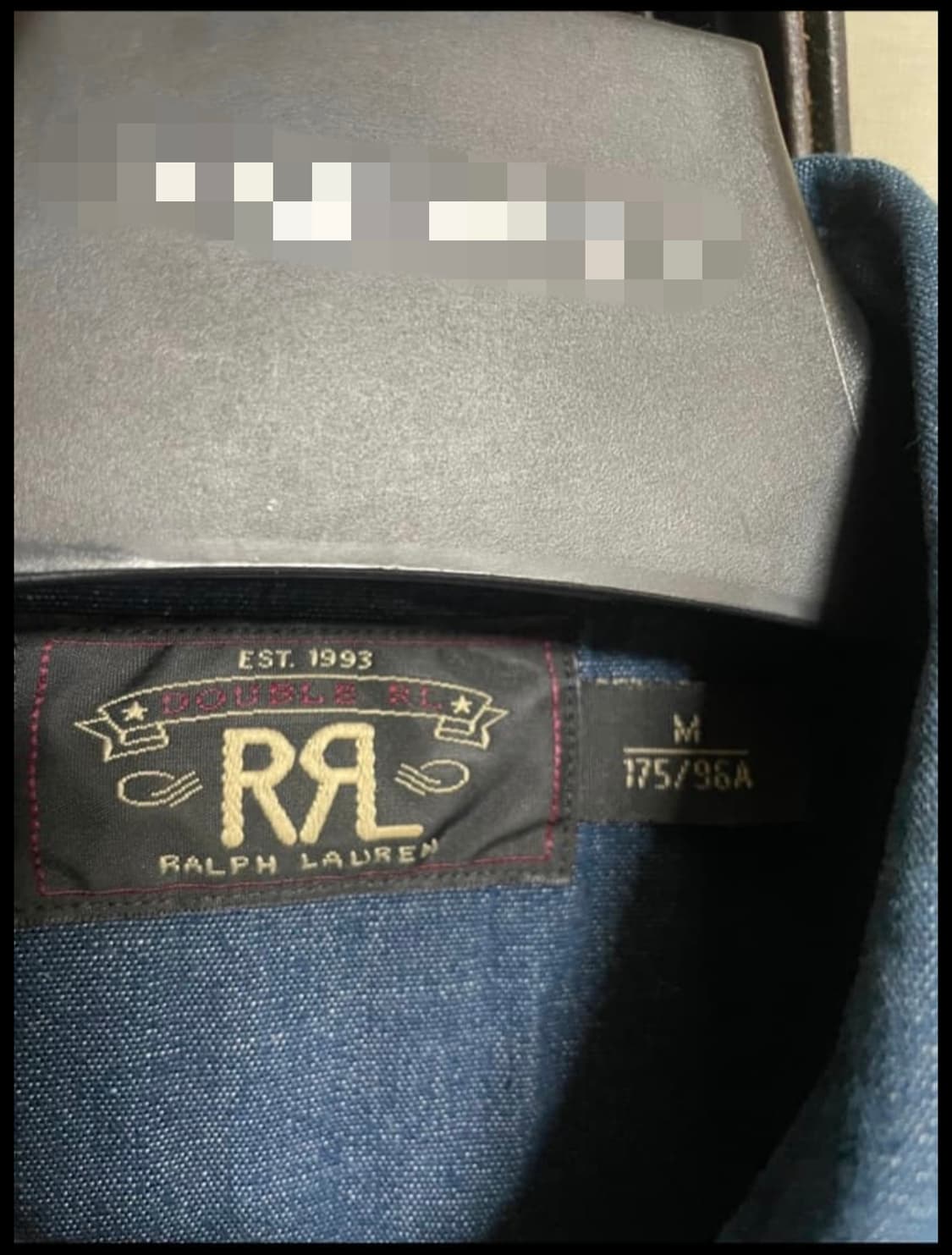 더블알엘 워크셔츠 RRL 웨스턴셔츠 데님셔츠 상품이미지3