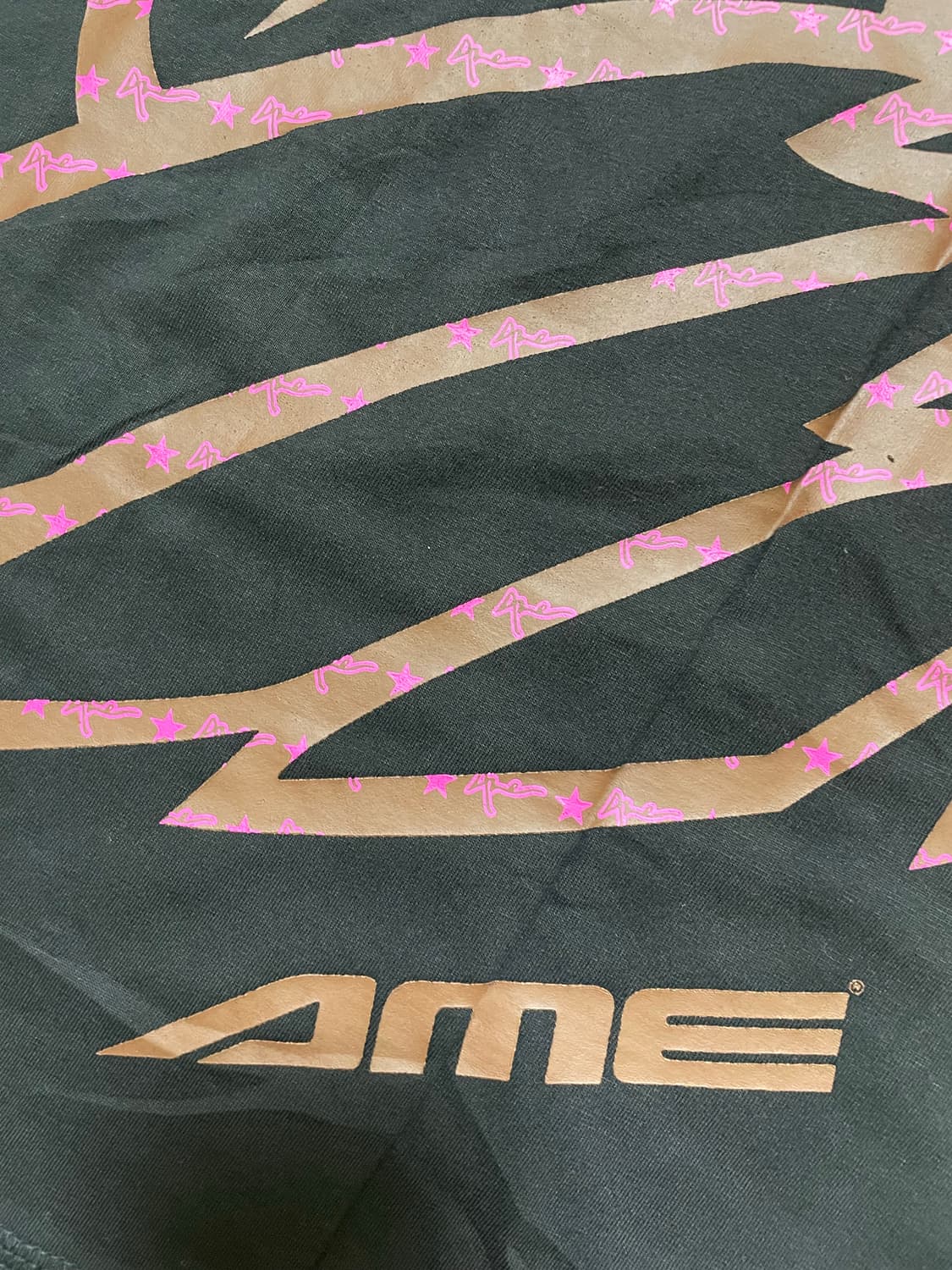AME 유니콘 백프린트 반팔 티셔츠 상품이미지3