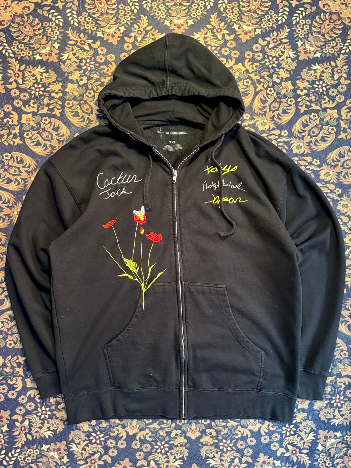 네이버후드X캑터스 잭 후드집업 상품이미지1