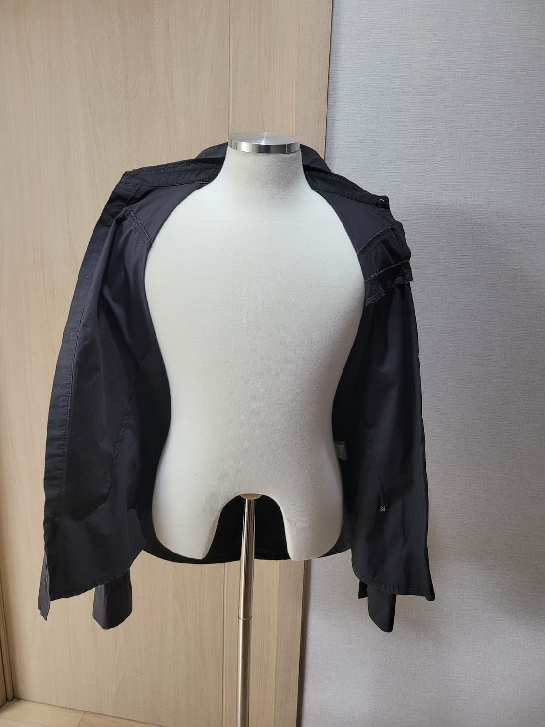 코데즈컴바인 남자 견장셔츠 100 다크그레이 상품이미지7