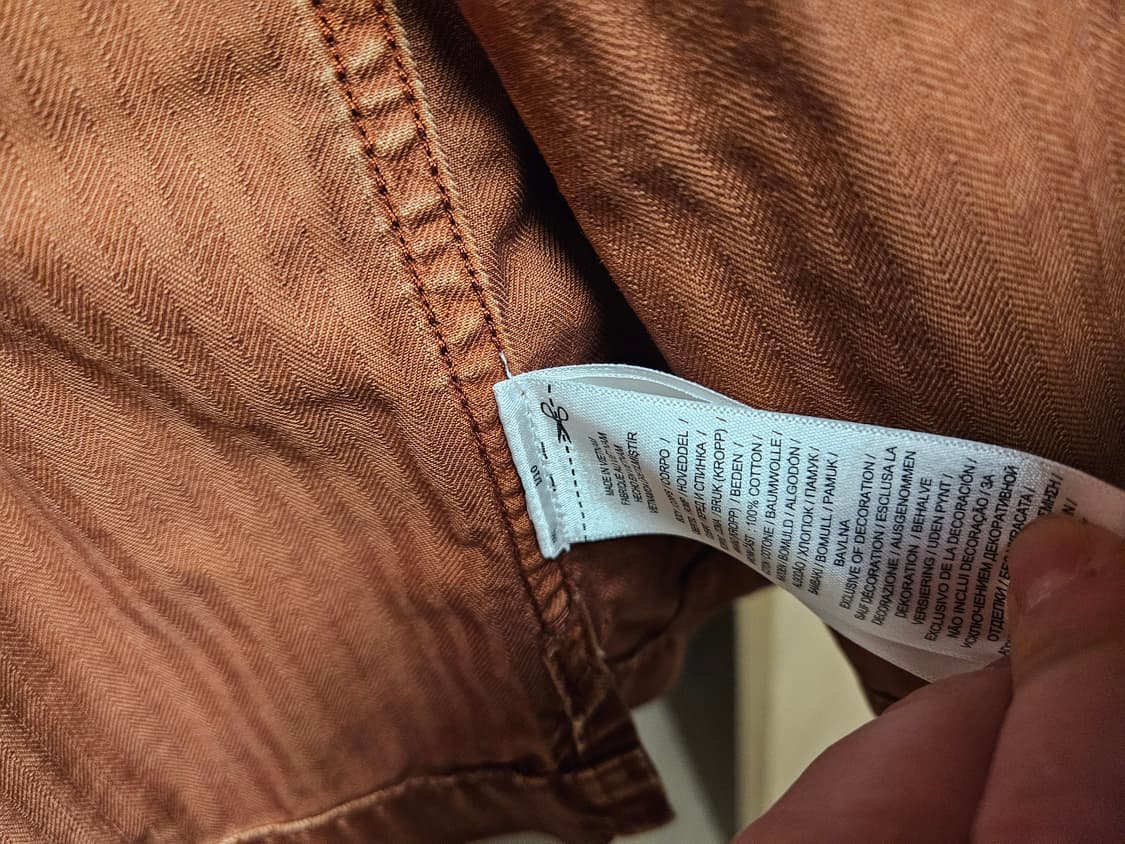 [교환]더블알엘 헤링본 트윌셔츠 26년제품 상품이미지4