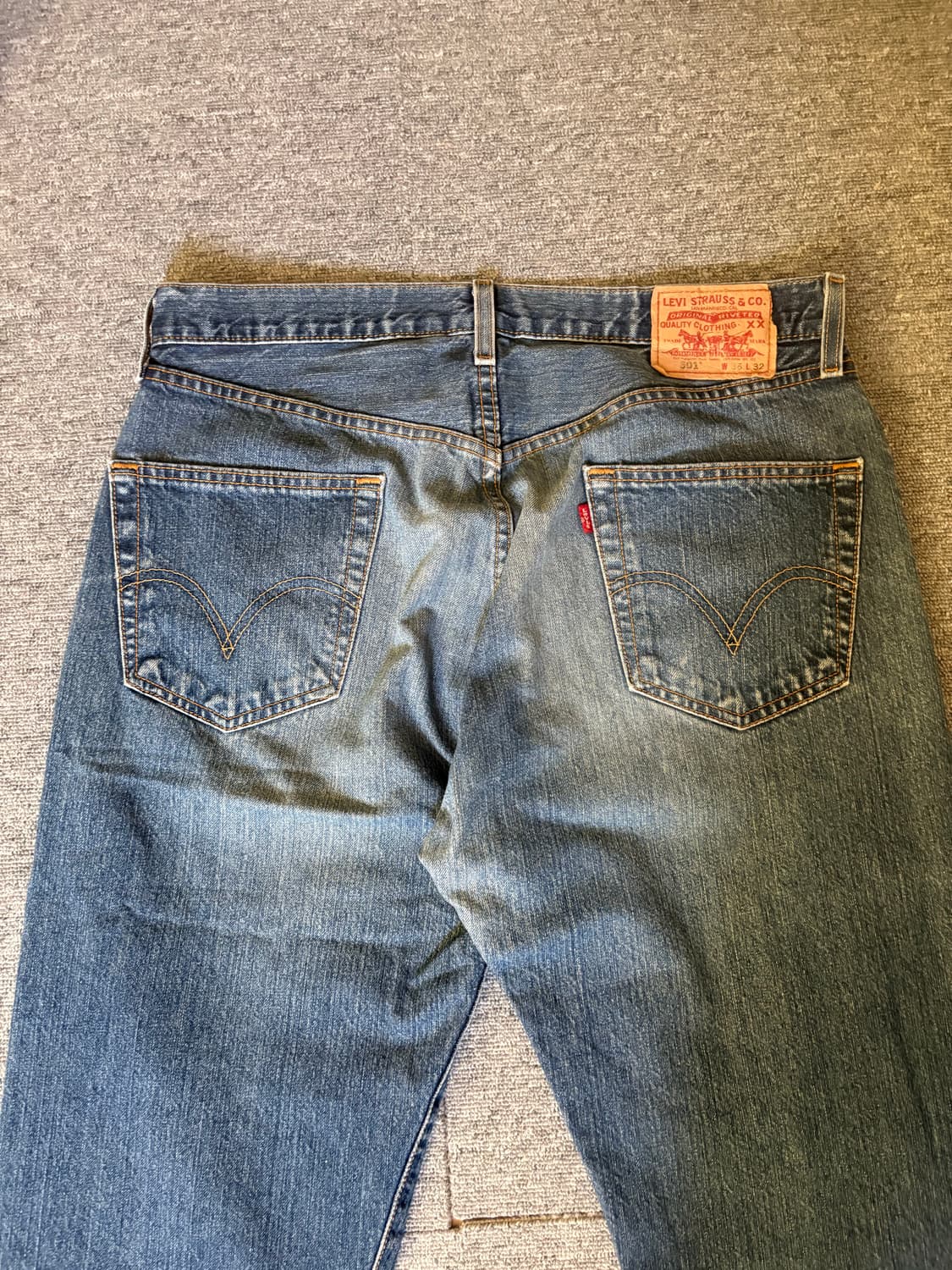[W36 L32] 리바이스501 데님팬츠/ 12 상품이미지5