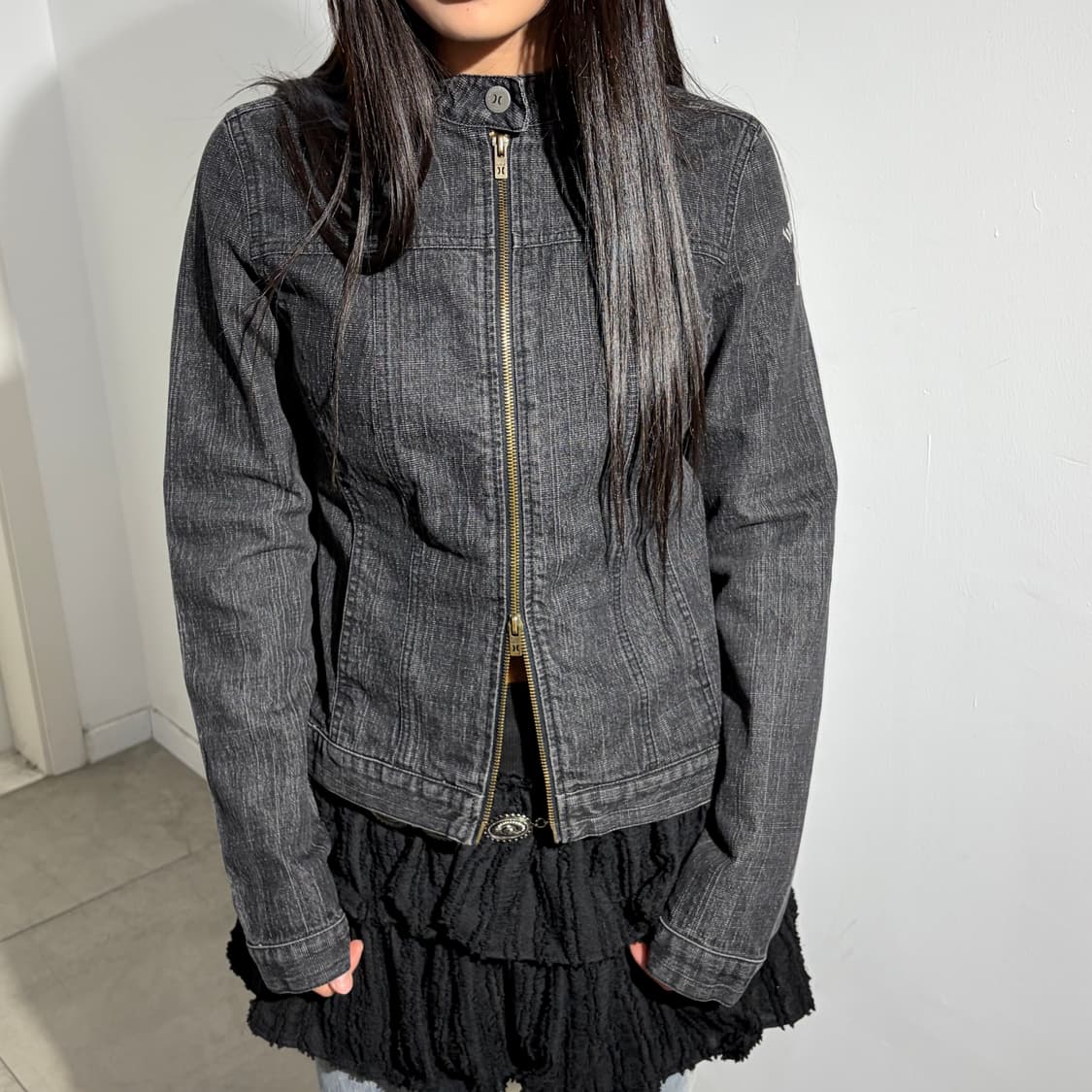 Hurley 흑청 데님 자켓 상품이미지3