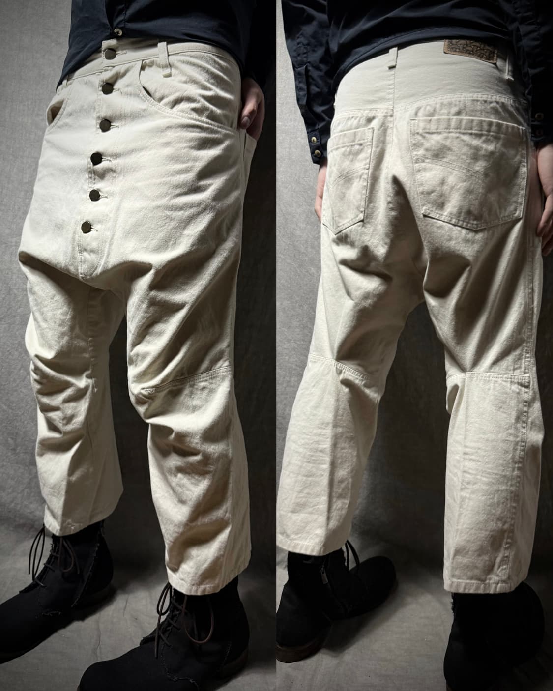 Christopher Nemeth Drop Crotch Pants 상품이미지1