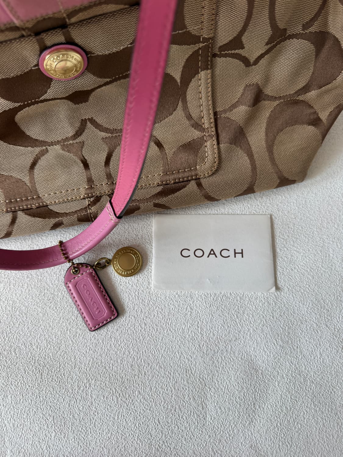 코치(COACH) 모노그램 숄더백 상품이미지4