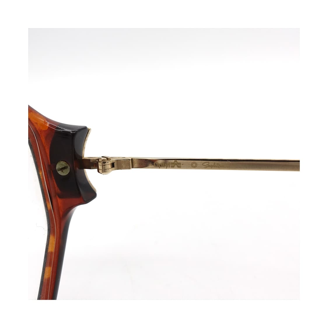 optyl SAPHIRA 호피 빈티지 뿔테 안경 상품이미지8