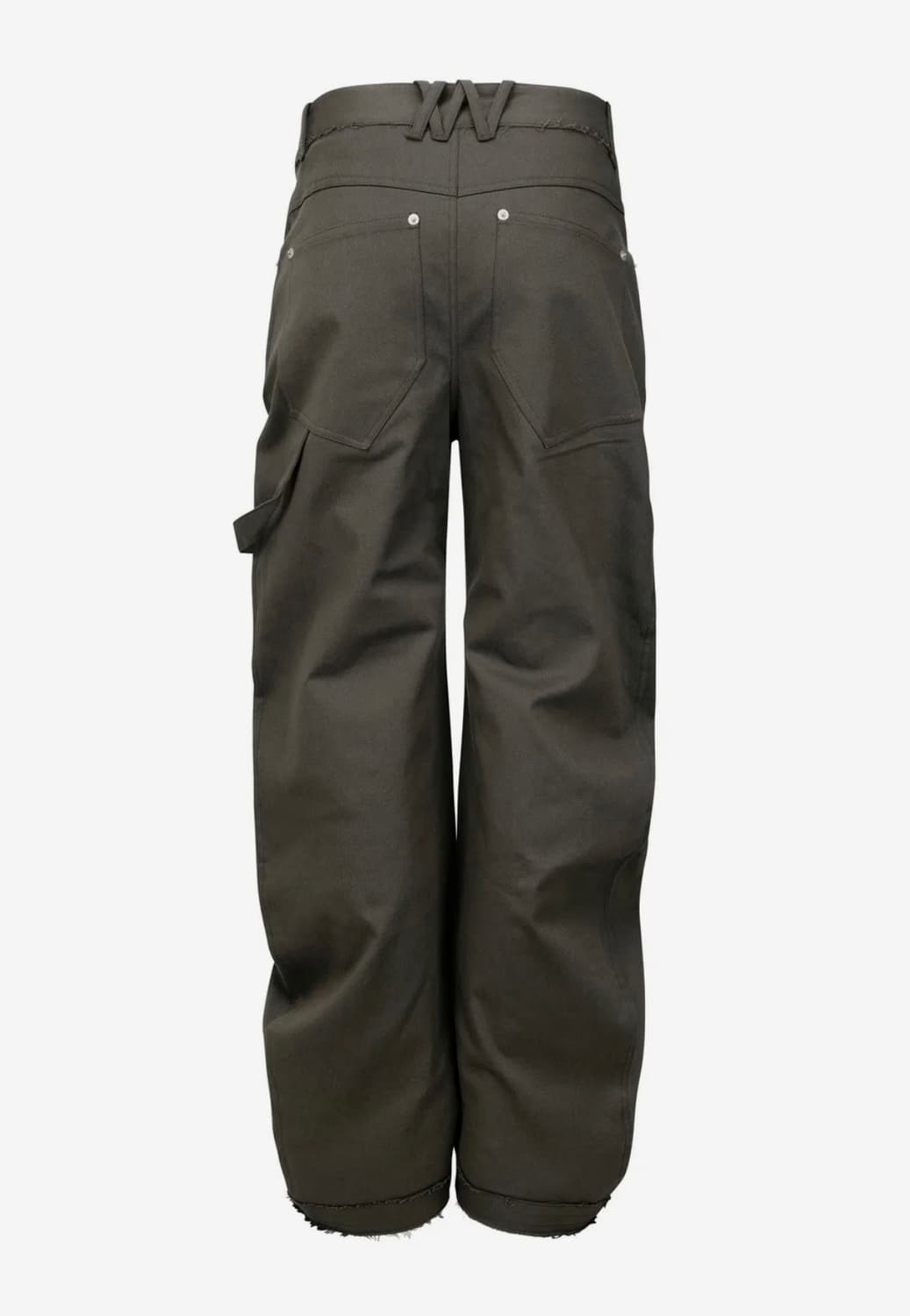 나체 Rawcut curved pants (KHAKI) 2 size 상품이미지3