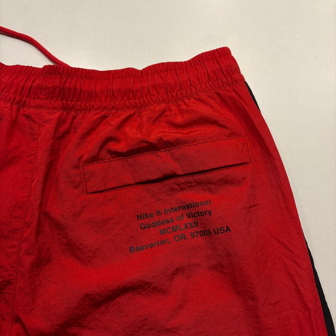 [L] 나이키 나일론 더블 스우시 트랙 팬츠 B865 상품이미지8