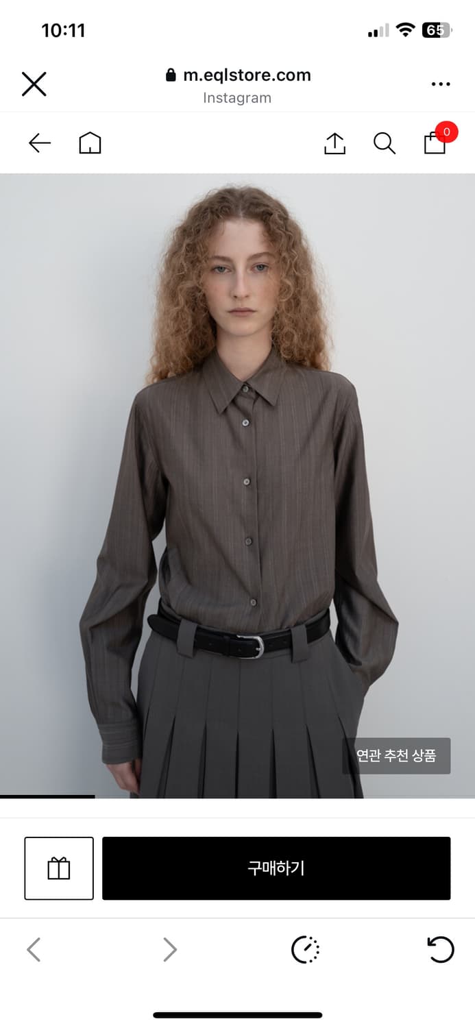 Lfm 셔츠 새상품 상품이미지1