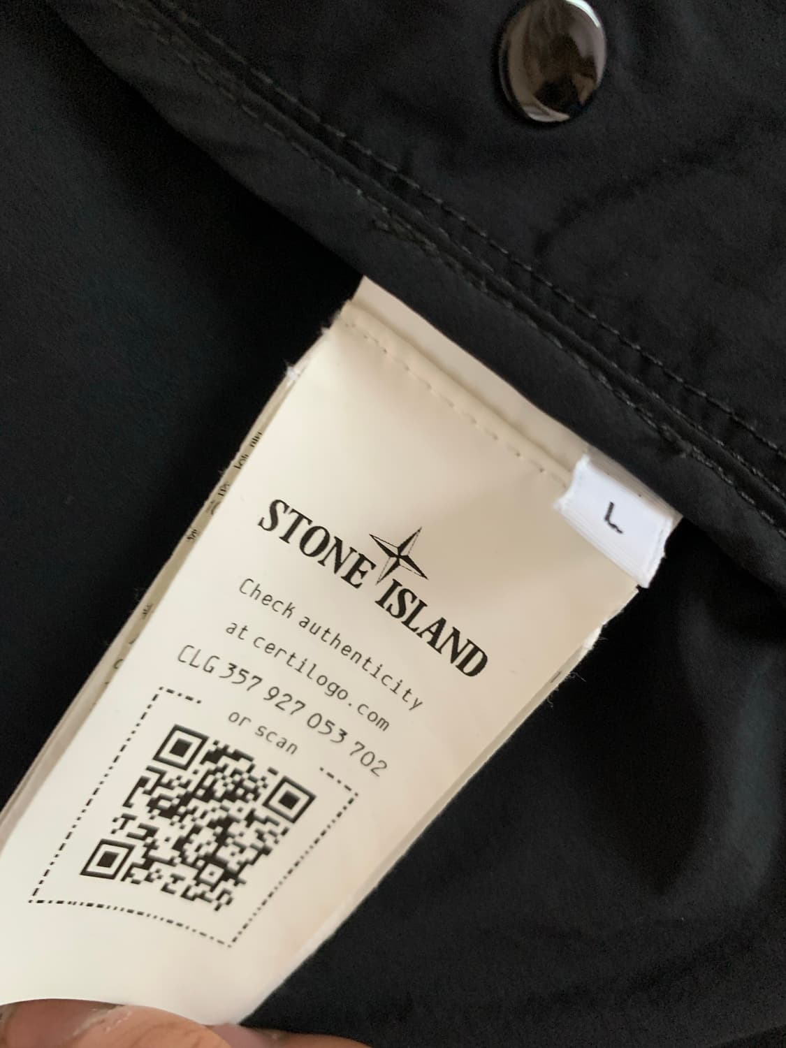 스톤아일랜드 바람막이 L 상품이미지2