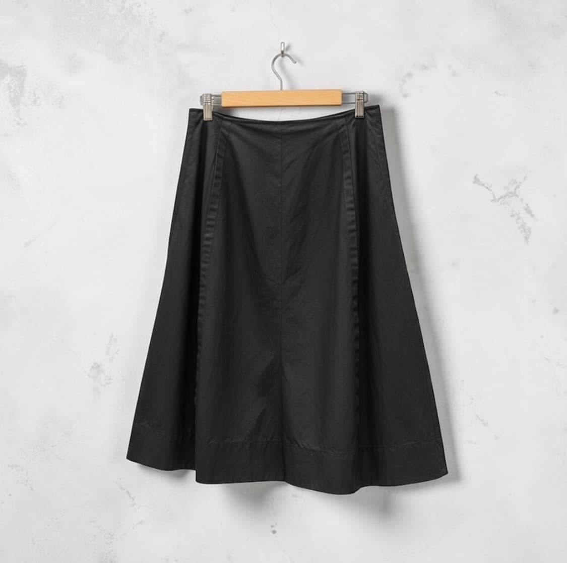 40/ 질샌더 코튼 플레어 스커트 상품이미지1