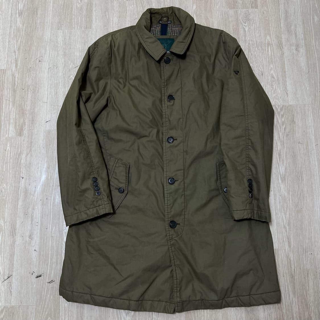 헨리코튼 남성 클래식 로고 안감 야상 맥코트 XL/105  상품이미지1