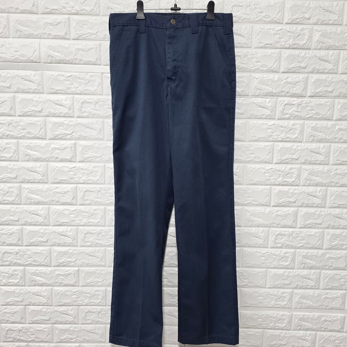 택포) 32인치 칼하트 네이비 작업 바지  상품이미지1