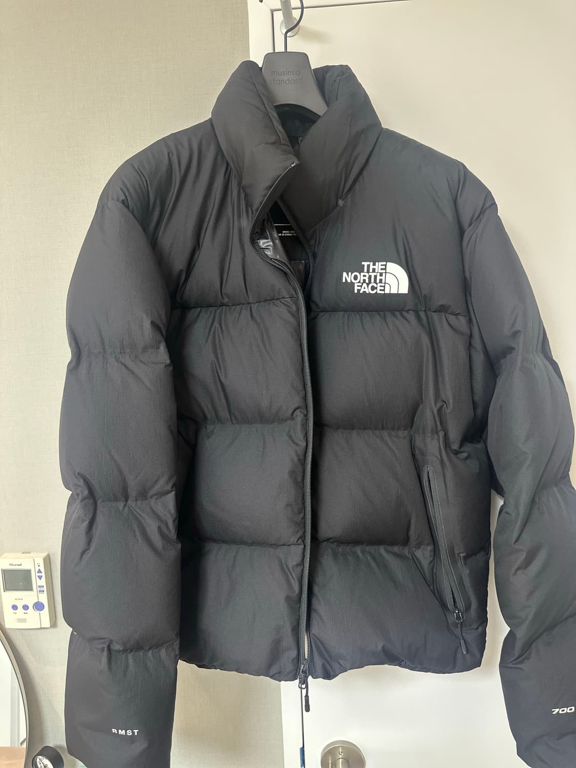 노스페이스 rmst 블랙 패딩 L사이즈 상품이미지1