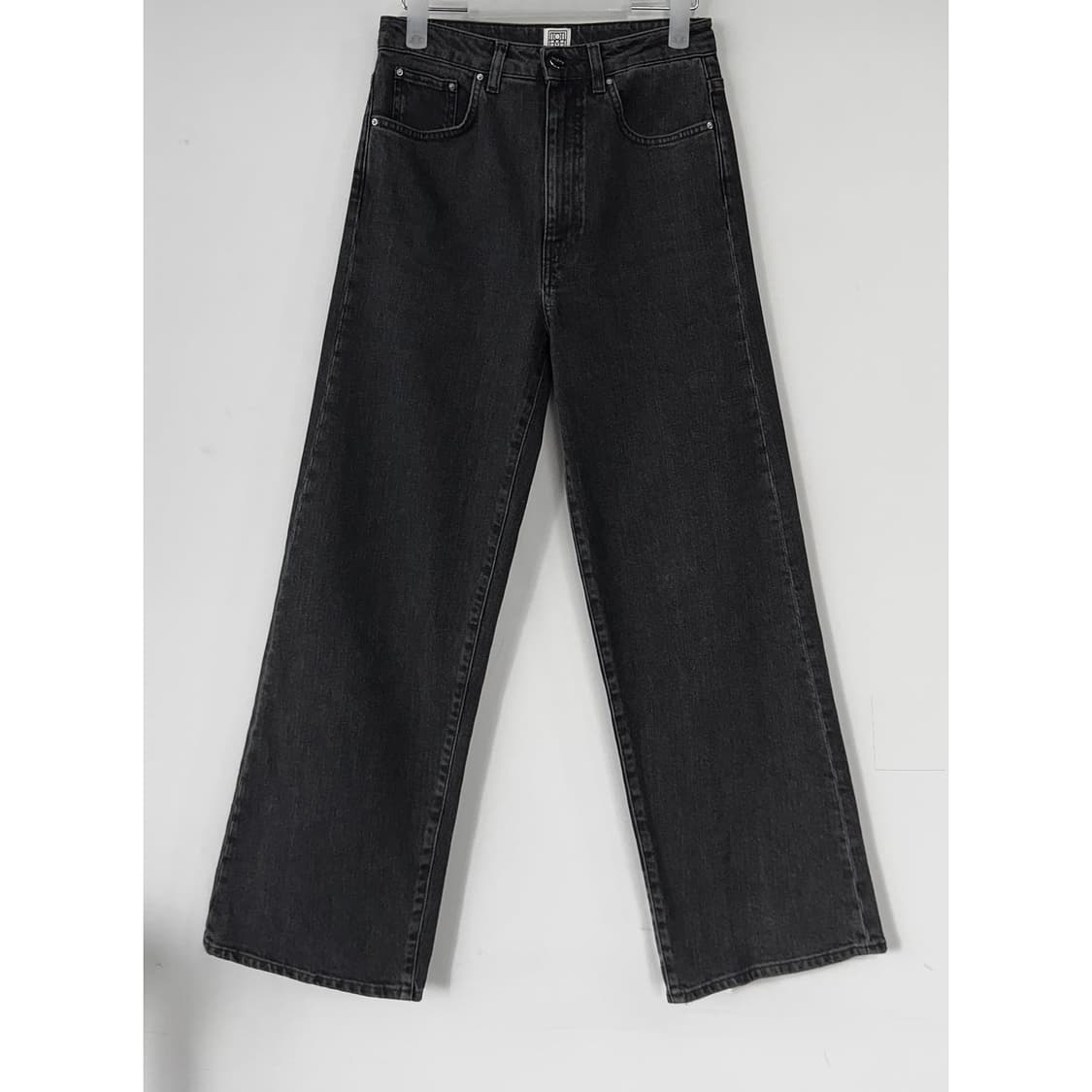 토템 플레어 핏 그레이 워싱 데님 진 상품이미지3