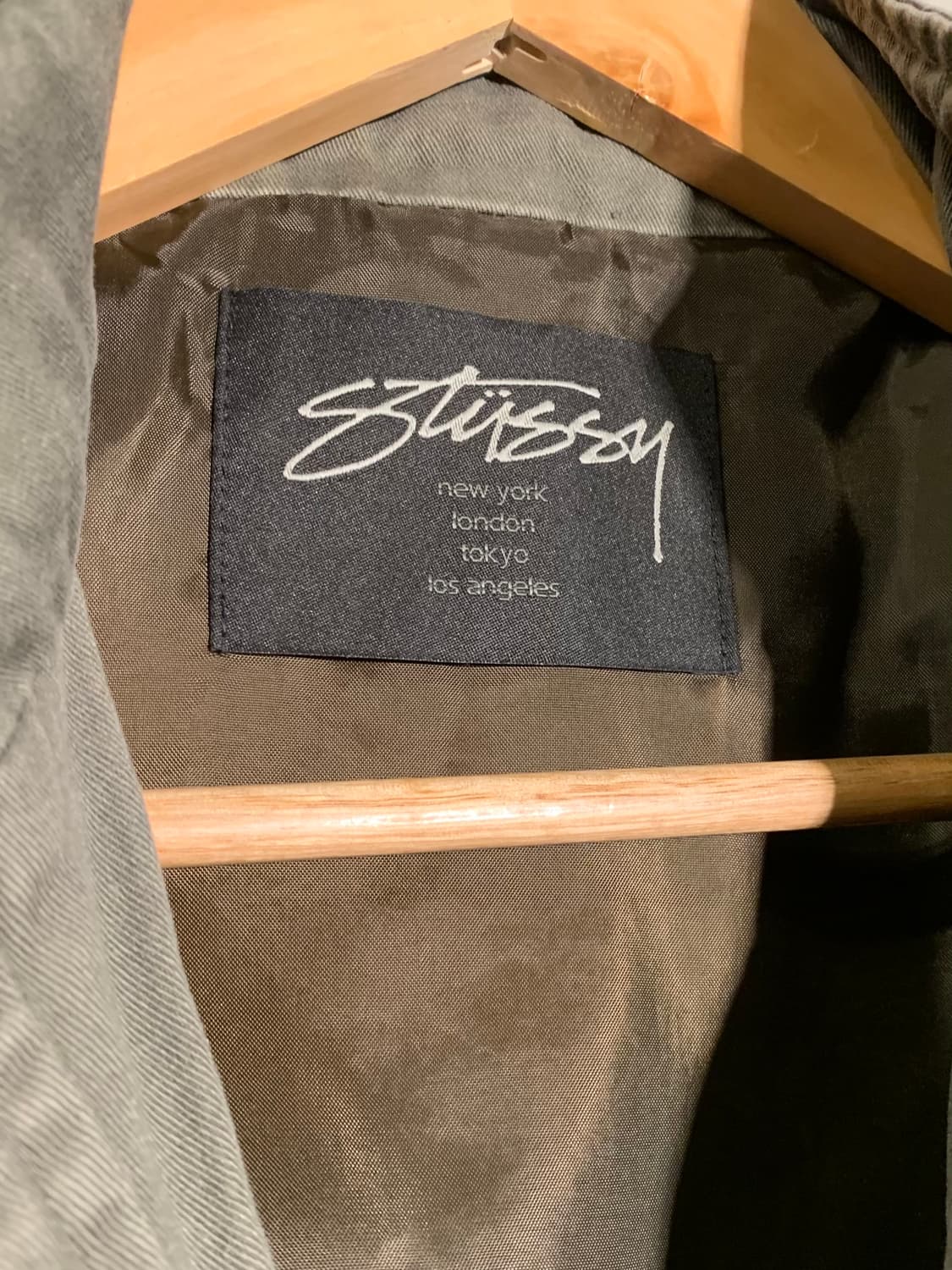 00’s Stussy 스투시 Slink 지퍼 M65 올리브 필드자켓 상품이미지8