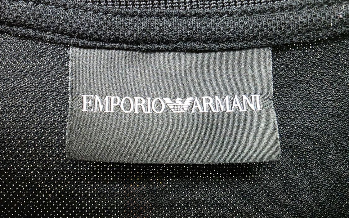 엠포리오아르마니 남성반팔티 95 플로럴 자수 폴로셔츠 MM71 상품이미지3