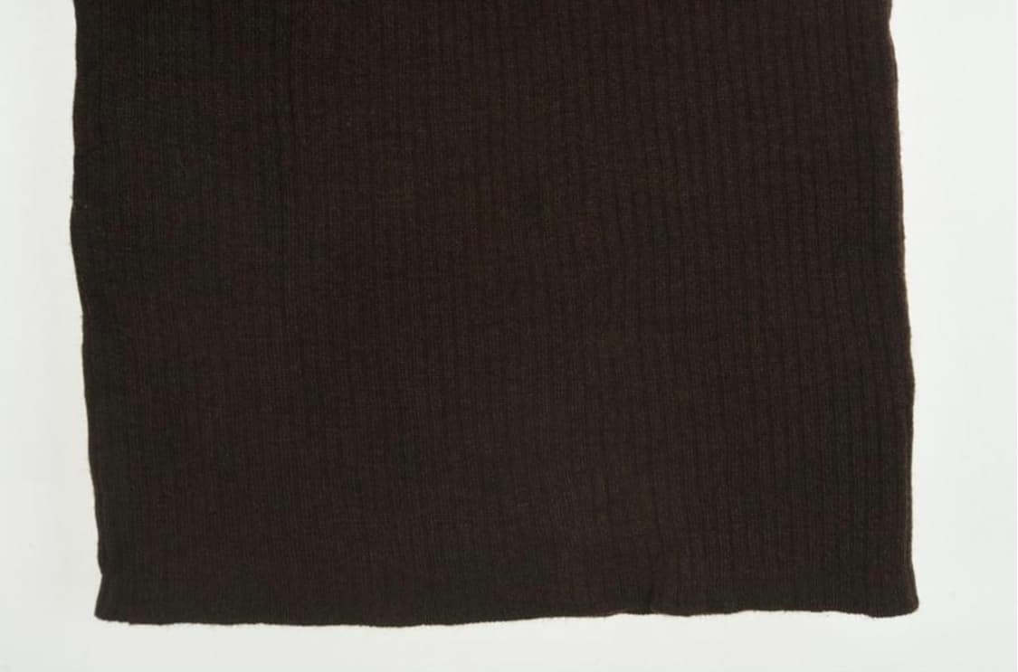 울 골지 니트 스커트 상품이미지3