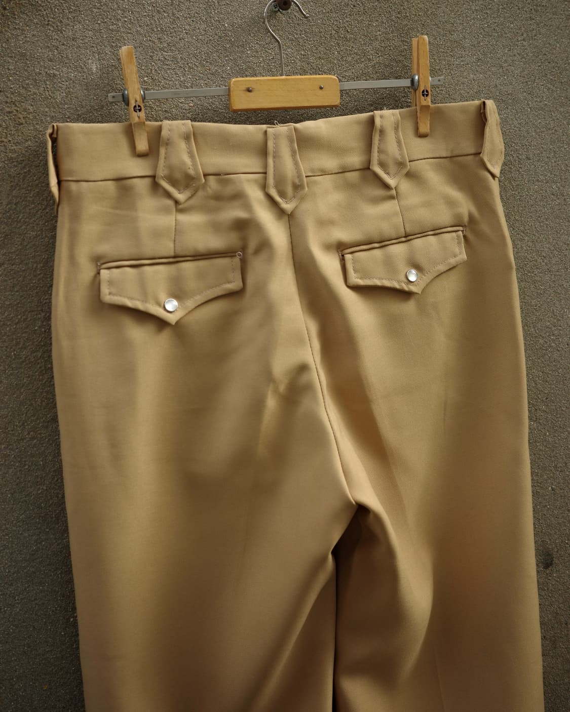 70‘s 빈티지 카멜 웨스턴 슬랙스 상품이미지5