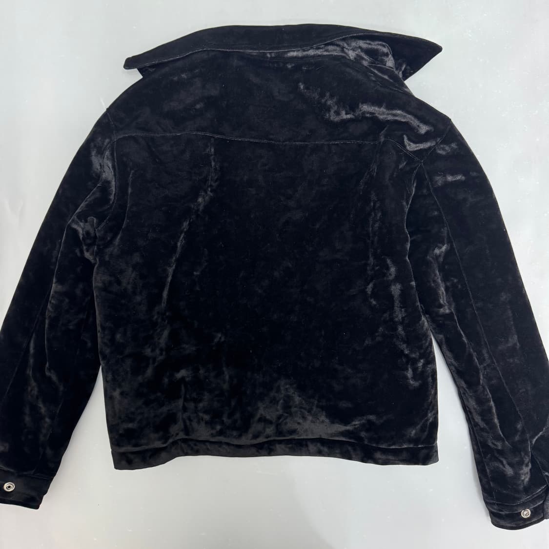 X:ORDINARY 엑스오디너리 팝업 벨벳 자켓 OS 상품이미지2