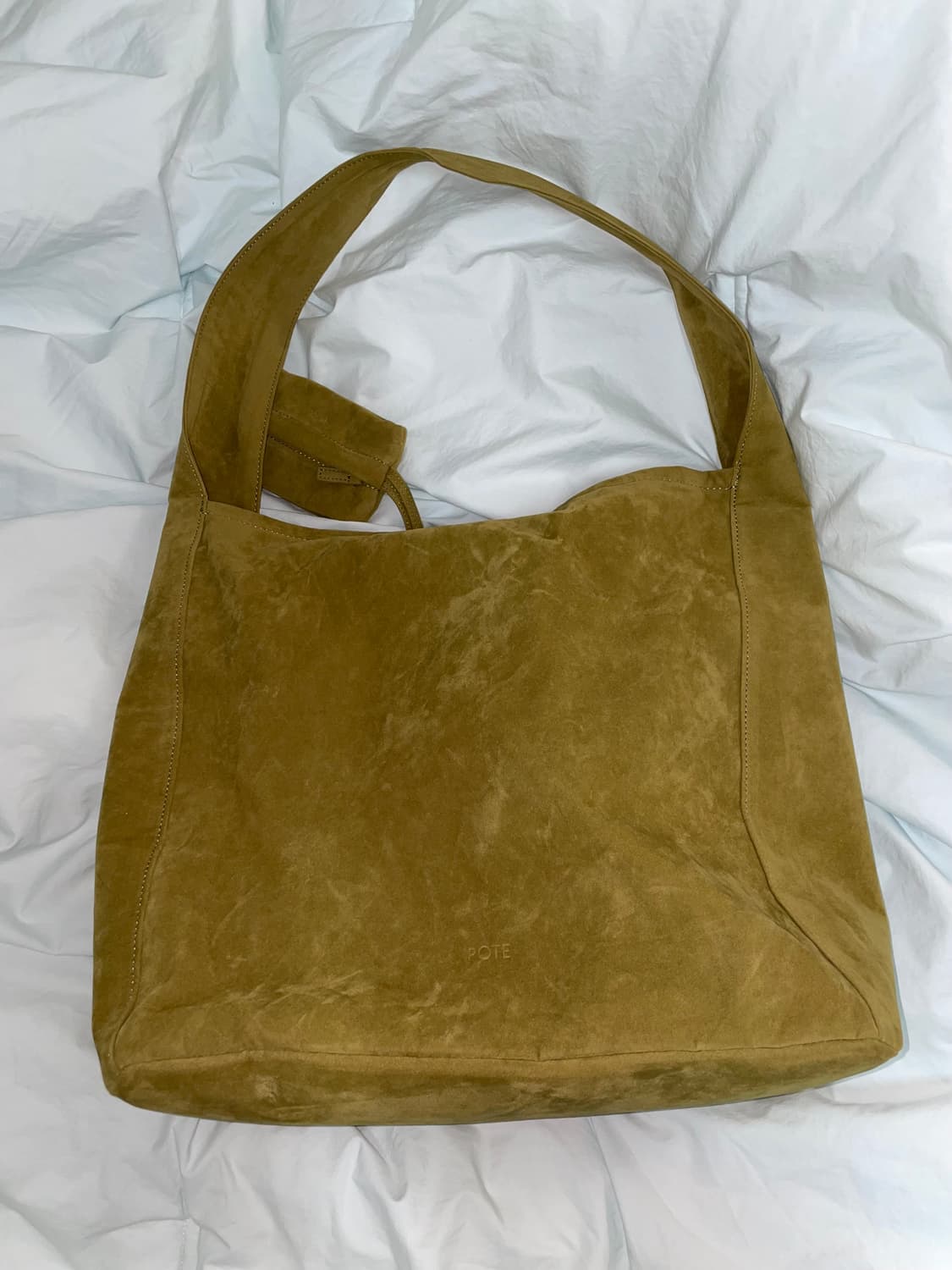 포테 레이어드 파우치 호보백(올리브) 상품이미지2