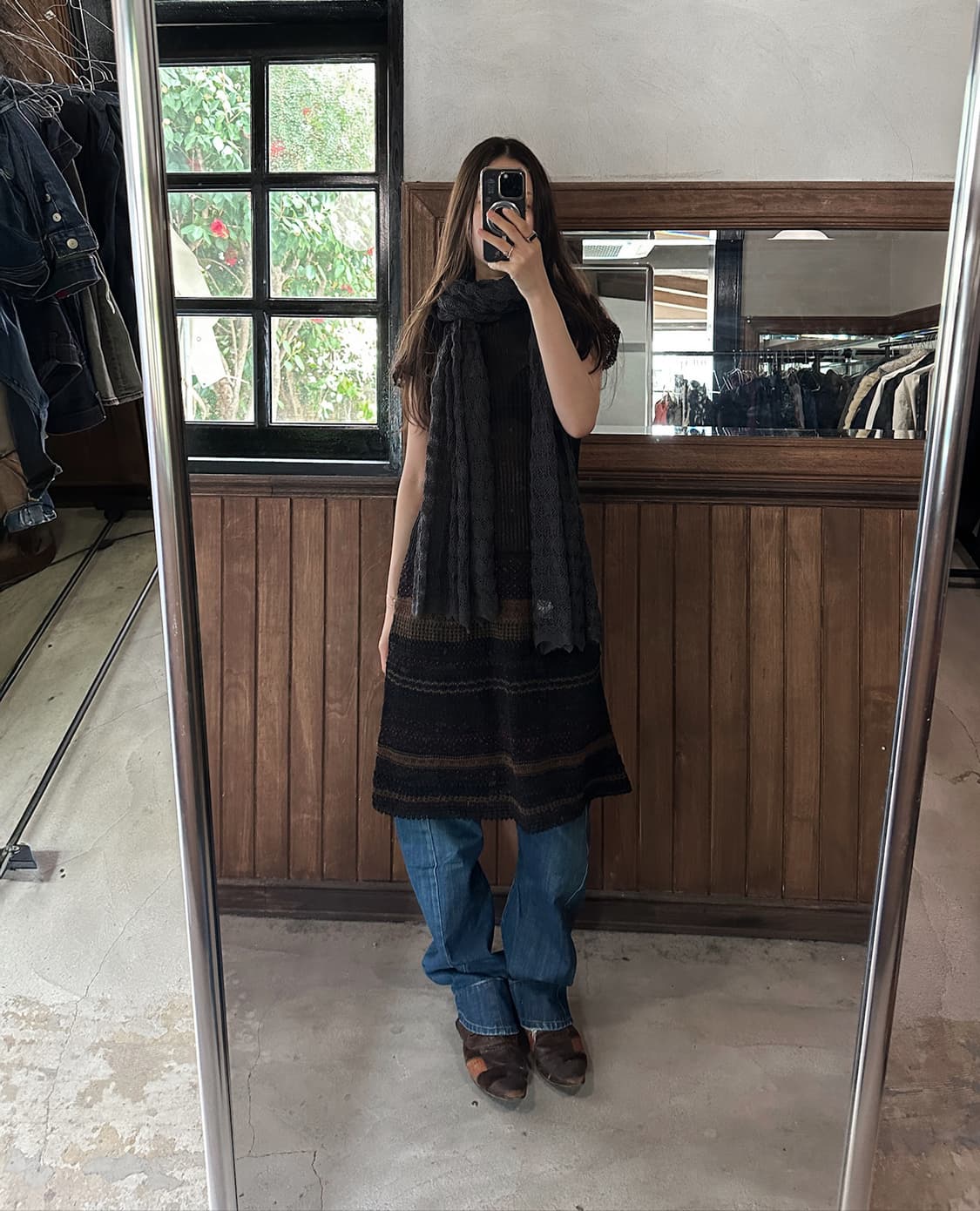 LANVIN slim-fit knit dress 상품이미지3
