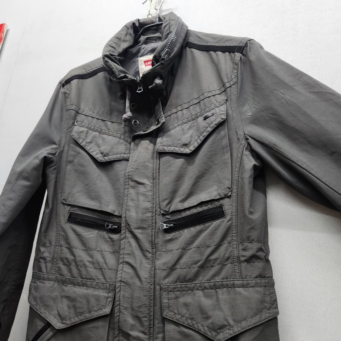 리바이스 로고와펜 유틸리티 필드자켓 S(M) 상품이미지4