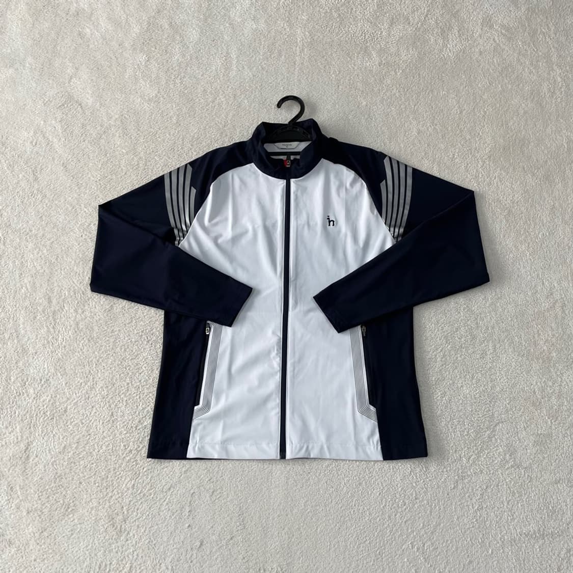 M 헤지스 2025 남성 바람막이 집업 자켓 95 골프 상품이미지1