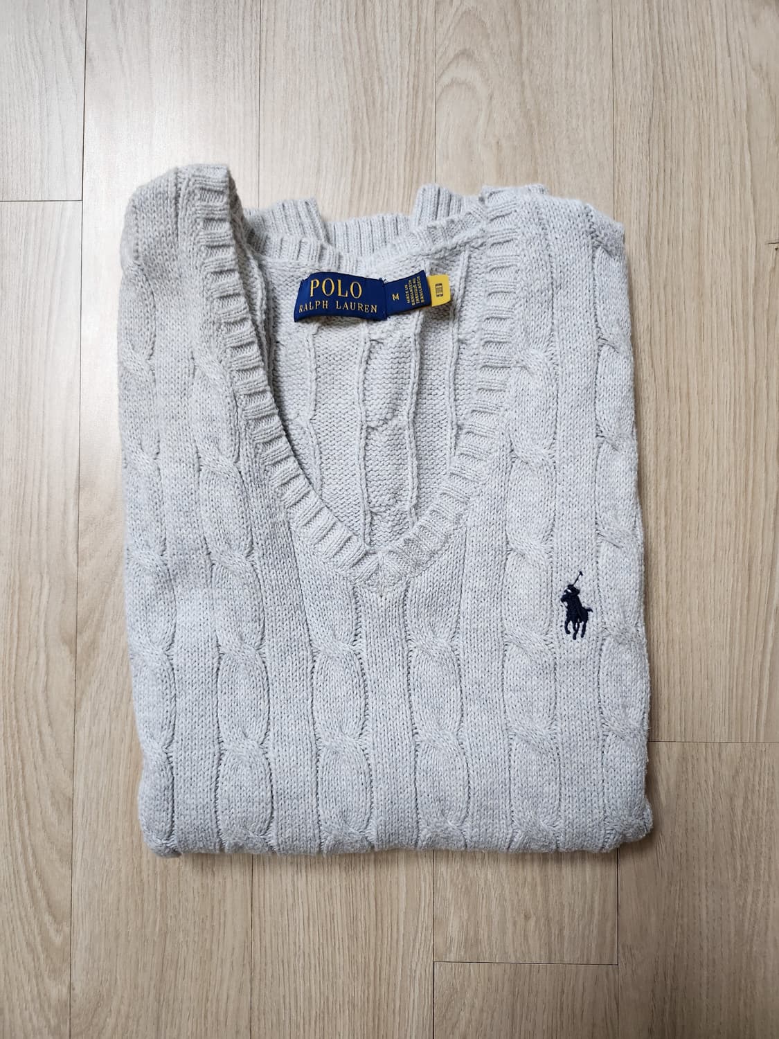 폴로랄프로렌 케이블니트조끼(M 상품이미지4