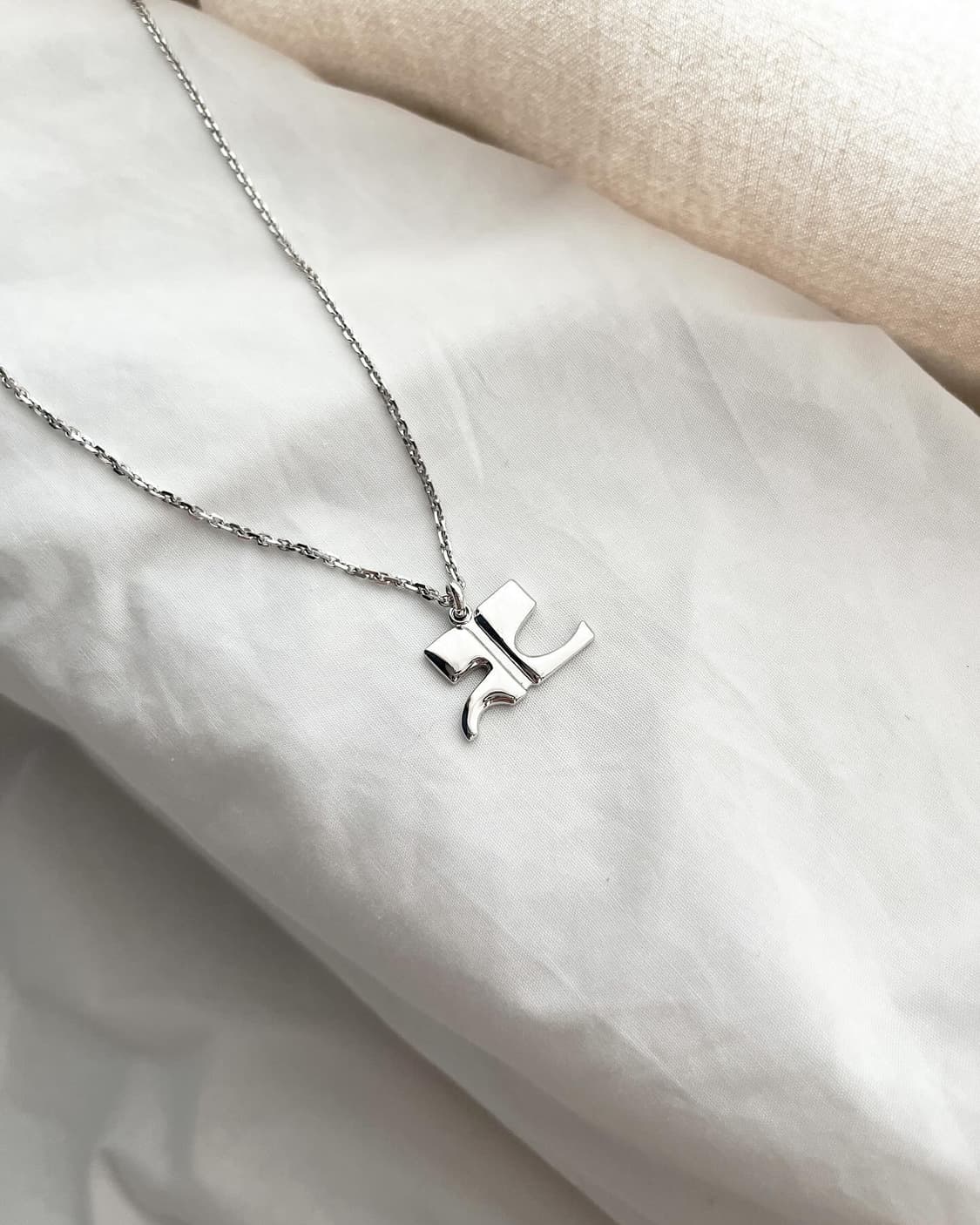 꾸레쥬 목걸이 courreges necklace 상품이미지5
