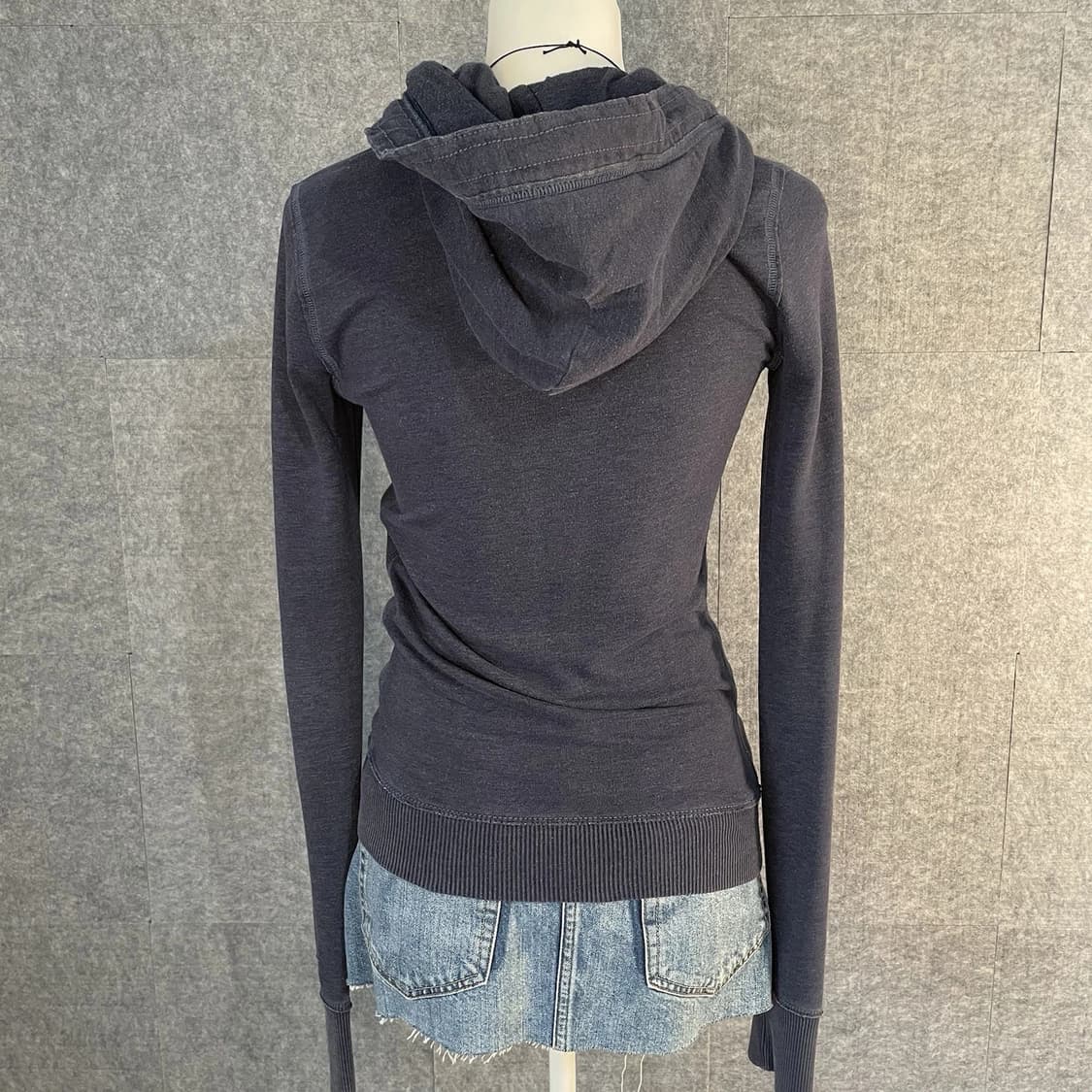 아베크롬비 앤 피치 Y2K 빈티지 슬림핏 후드 집업 상품이미지7