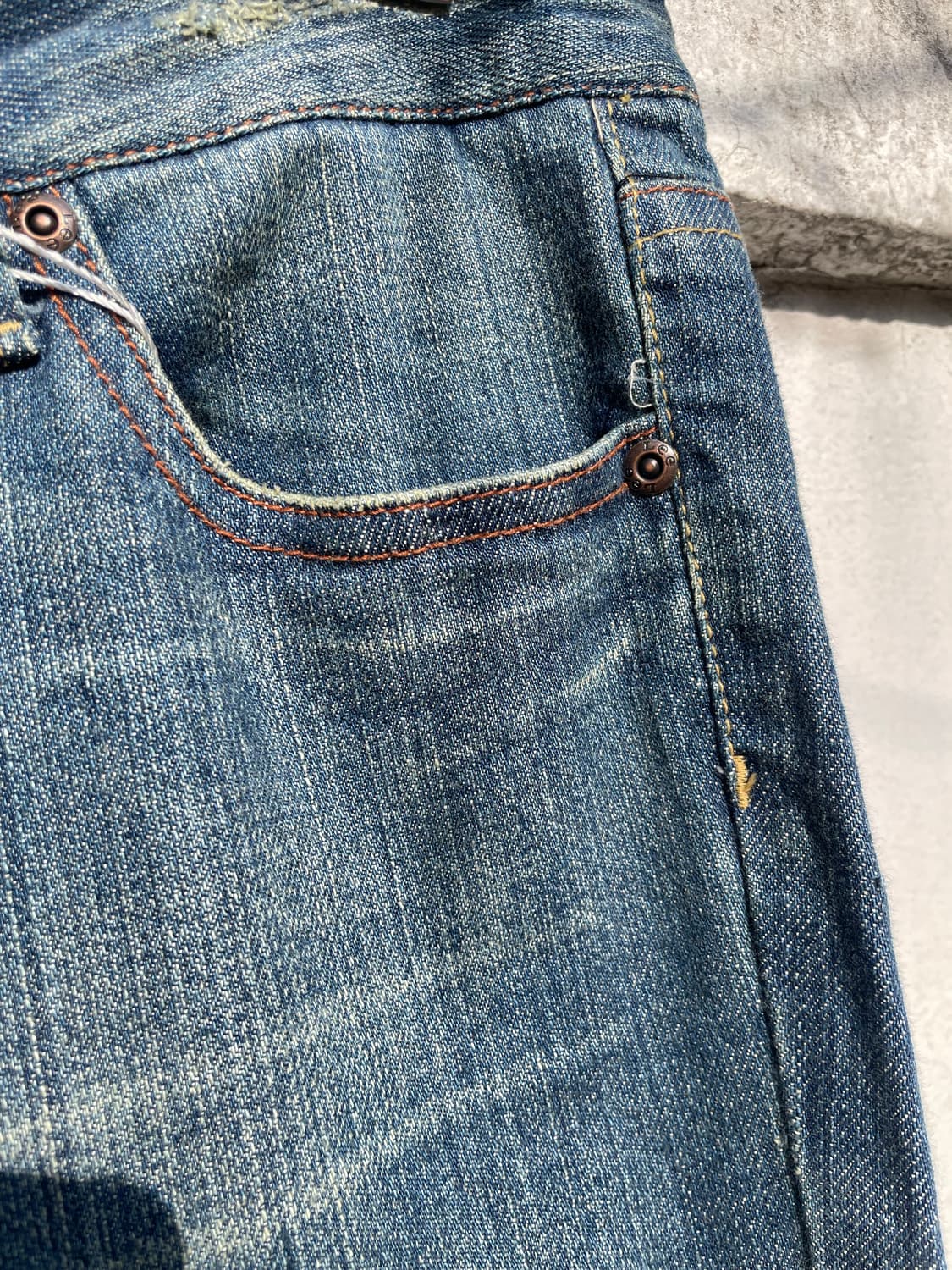 리 아카이브 히피 부츠컷 데님팬츠  상품이미지4