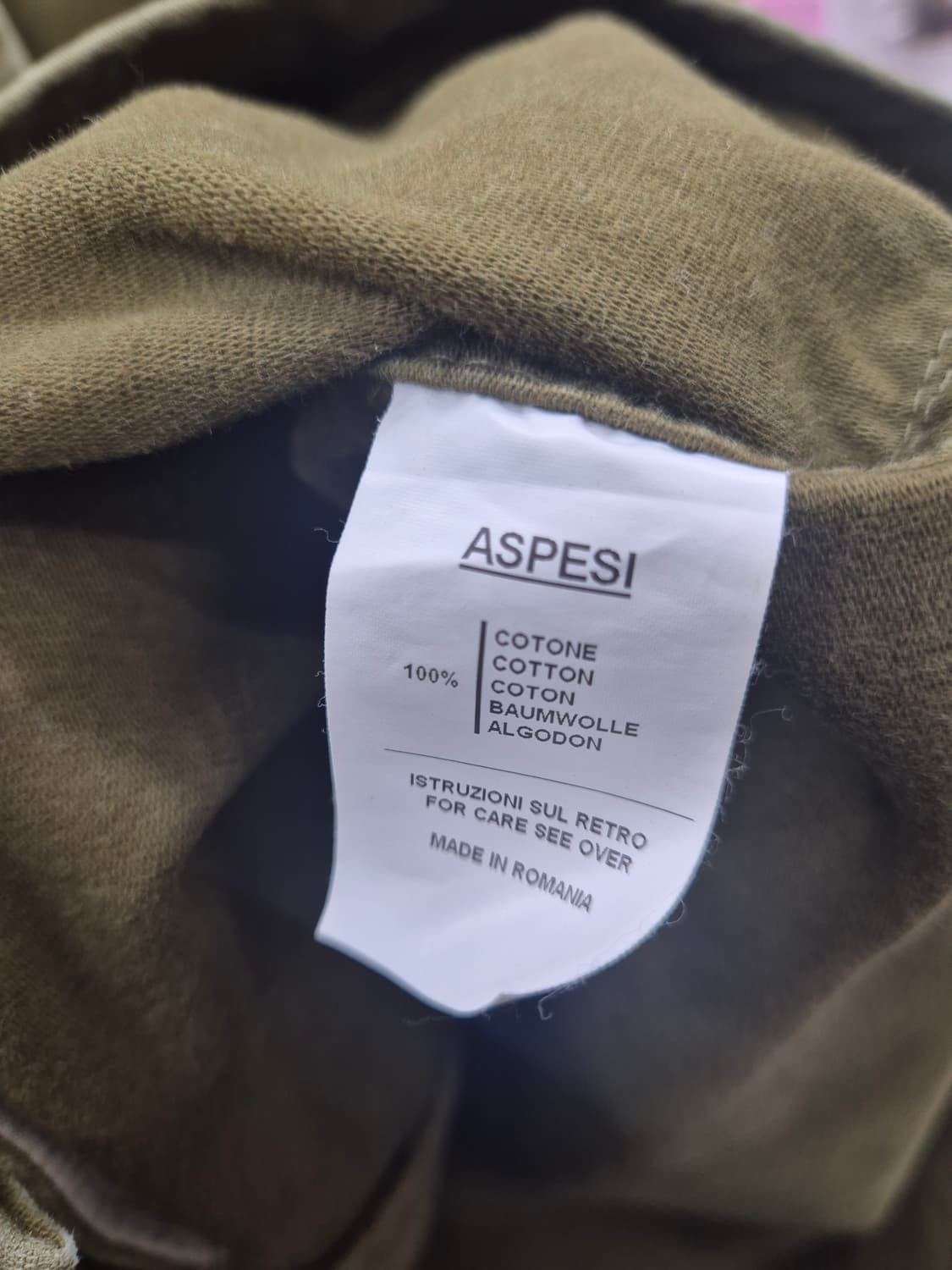 아스페시 자켓 카키 / 105 (정품) 상품이미지6