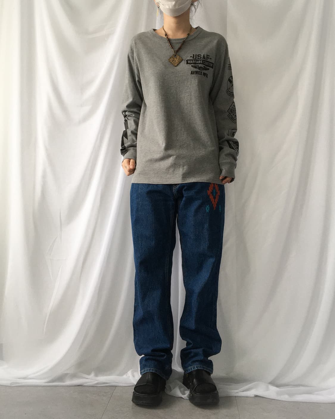 Avirex sleeve 상품이미지6