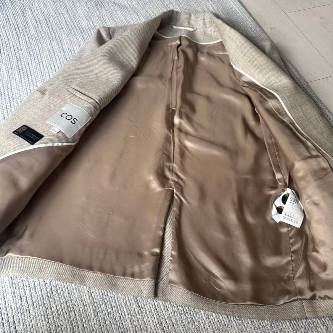 COS 코스 테일러드 킹트윌 자켓 MANTECO 상품이미지3