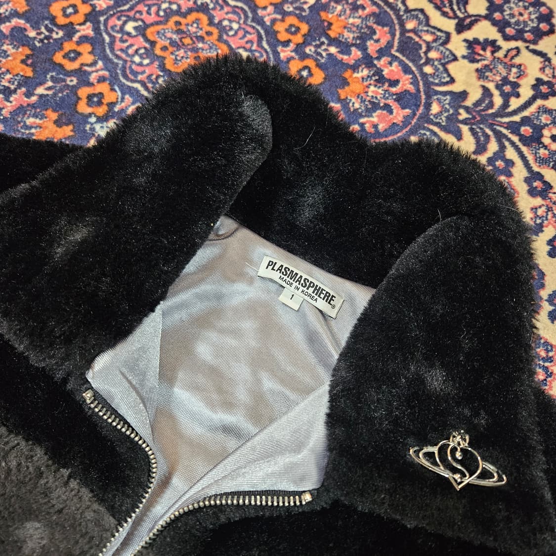 플리즈마스페어 크롭 투웨이 집업 플리스자켓 Free 상품이미지6