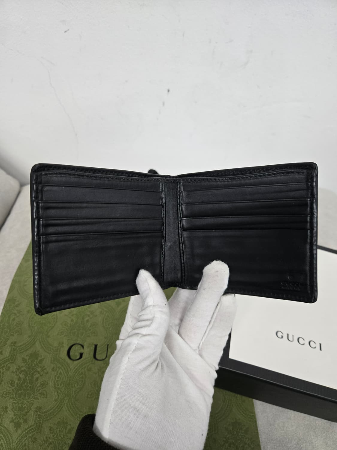 [보증서 정품] 구찌 킹스네이크 반지갑 상품이미지3