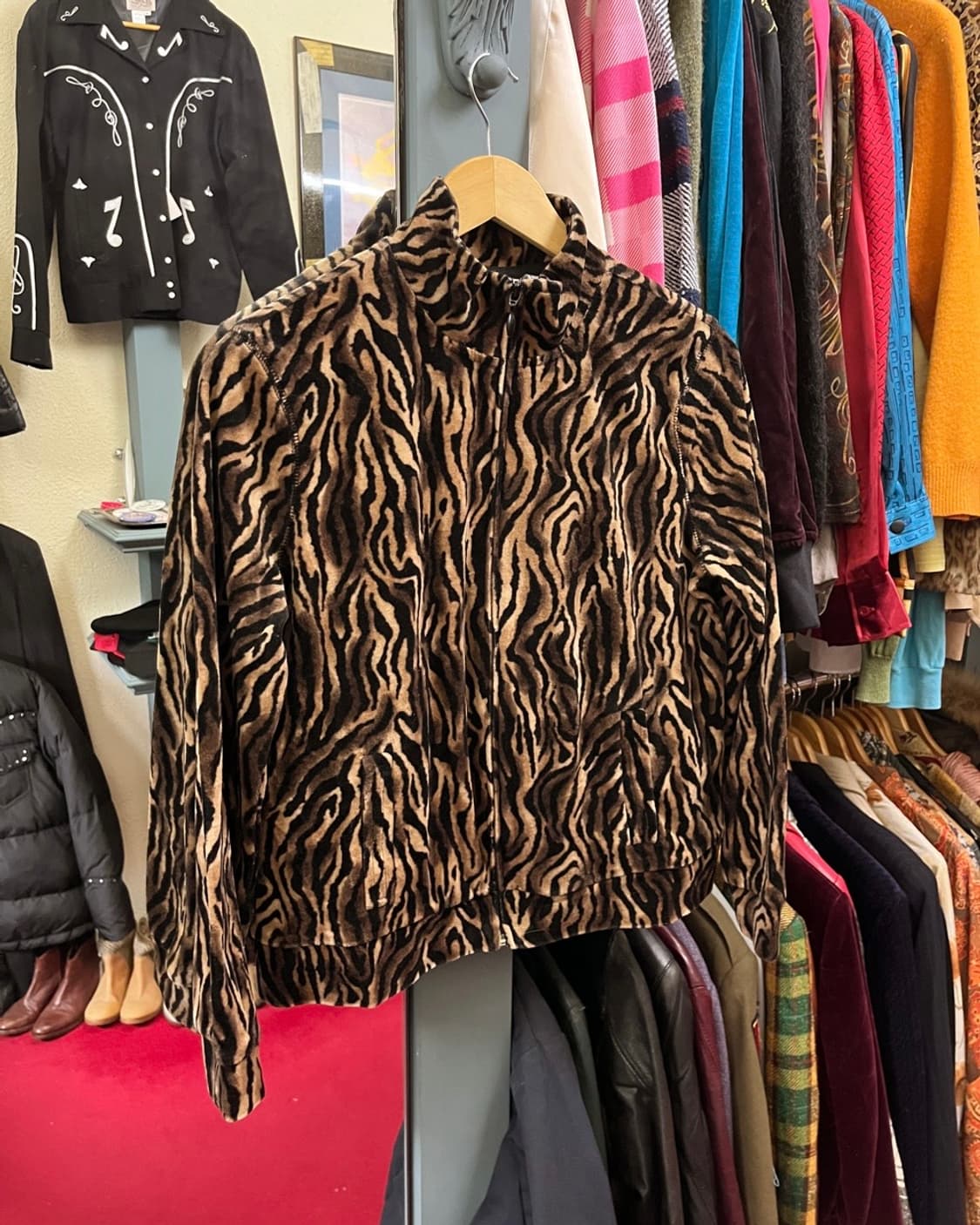 ZEBRA CROP JACKET 상품이미지5