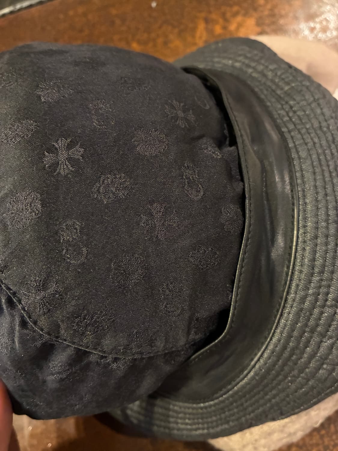 M) 크롬하츠 건슬링어 벨트 왁스드 페도라 버킷햇 상품이미지8