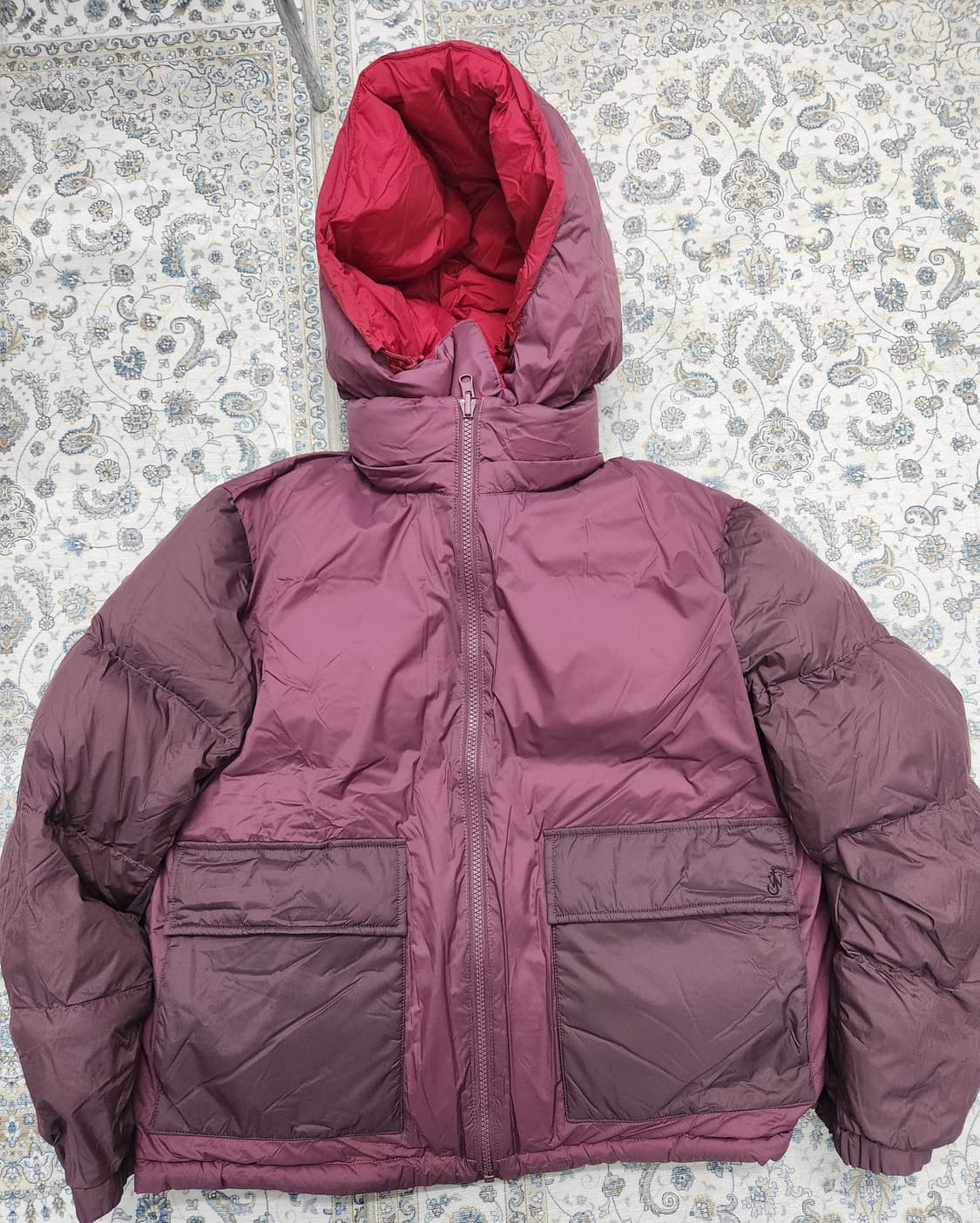 jw 앤더슨 X 유니클로 리버시블 패딩 XL 상품이미지1