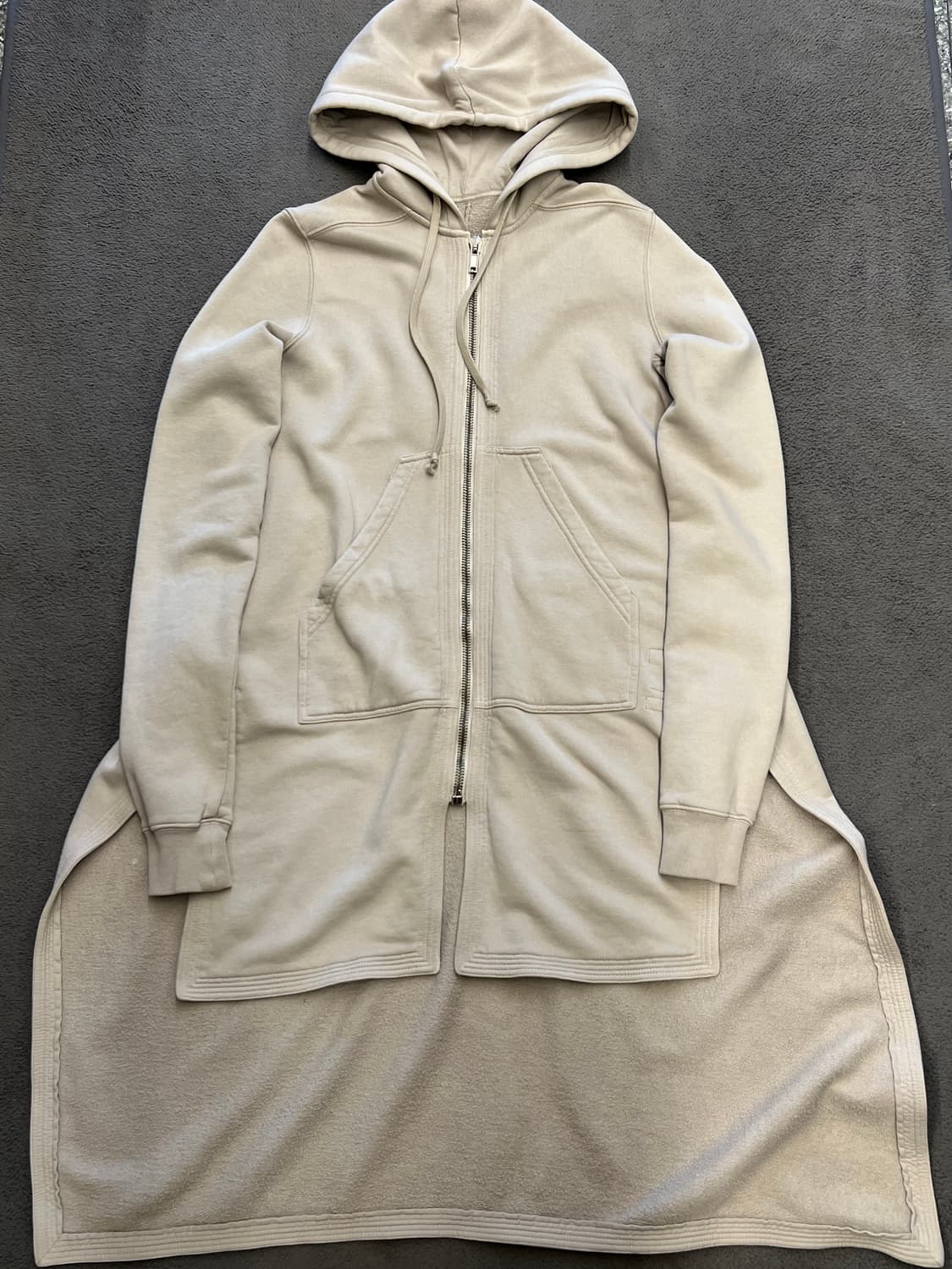 릭오웬스 피쉬테일 후디 집업 처분 S 넉넉 상품이미지2