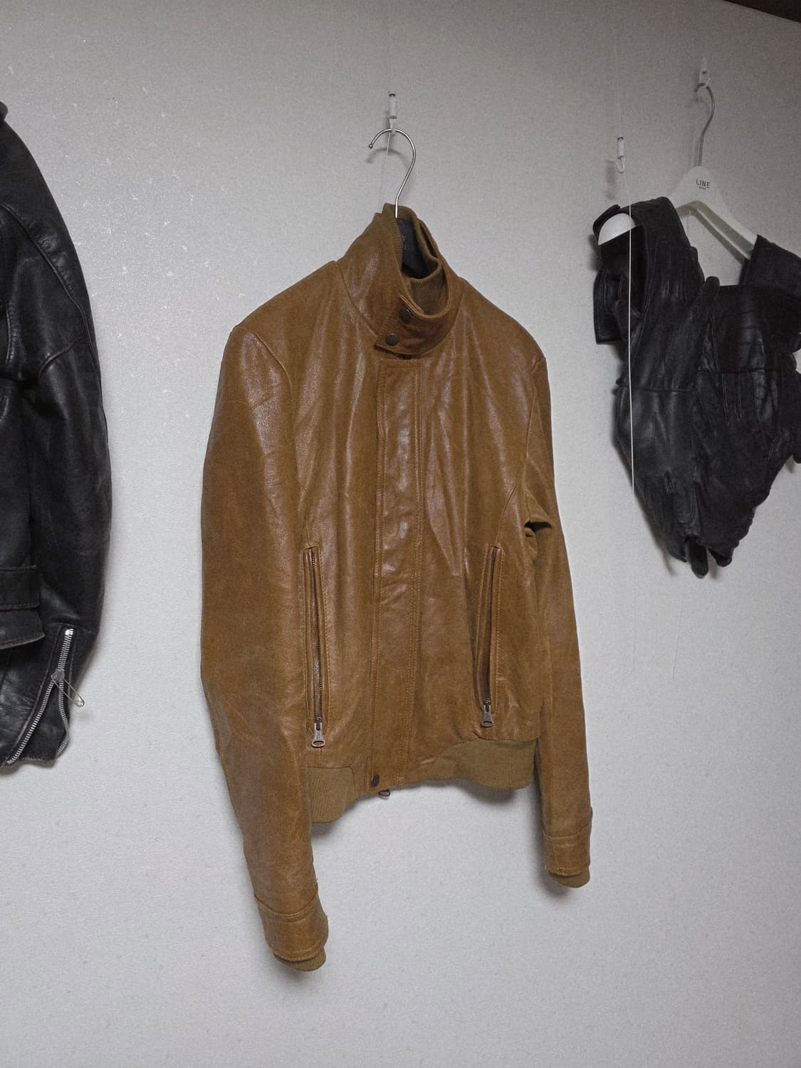Urvan research goat leather  jacket 상품이미지4