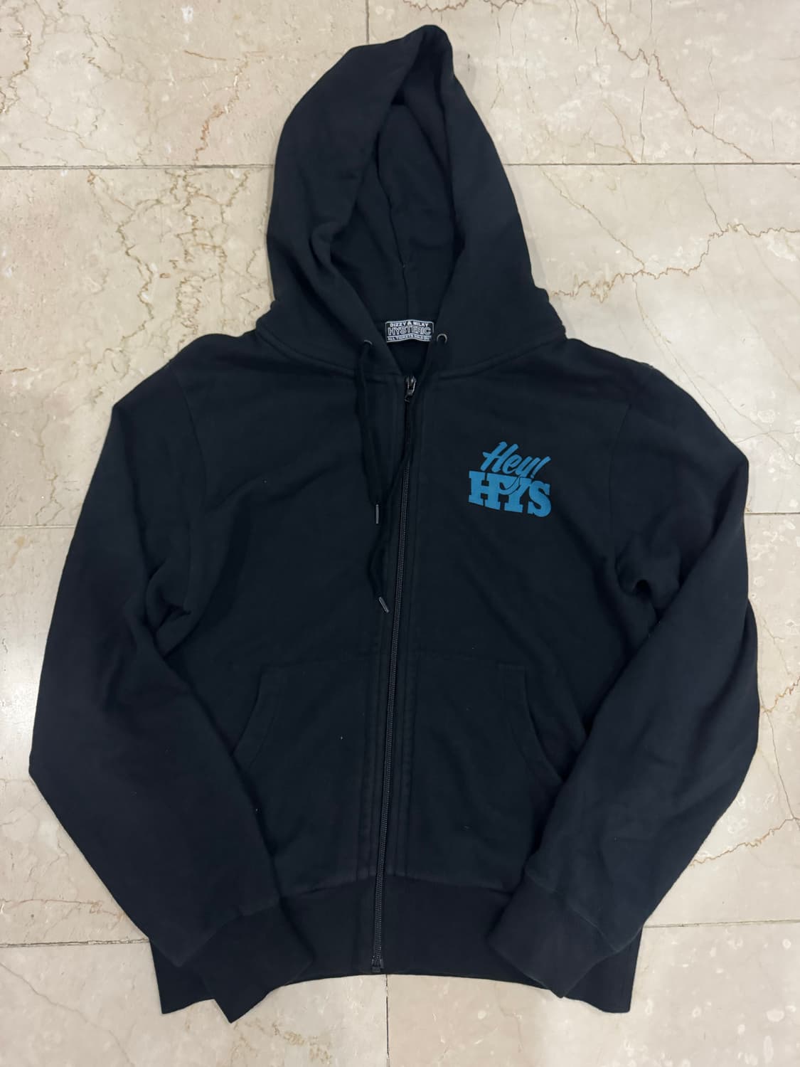 히스테릭글레머 / HEY! HYS Zip Hoodie 후드집업 / M 상품이미지2