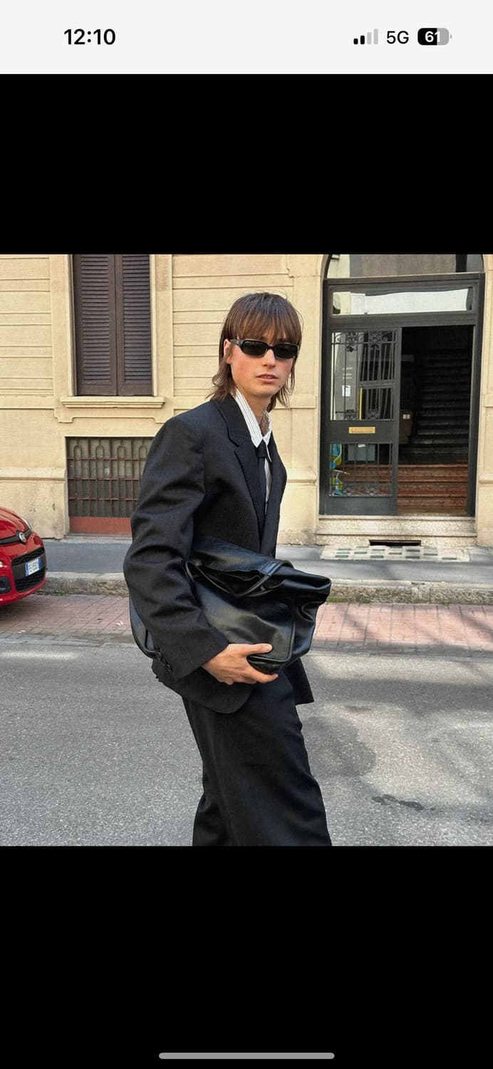 엘무드 엘 클래식 울 블레이져 차콜 상품이미지1