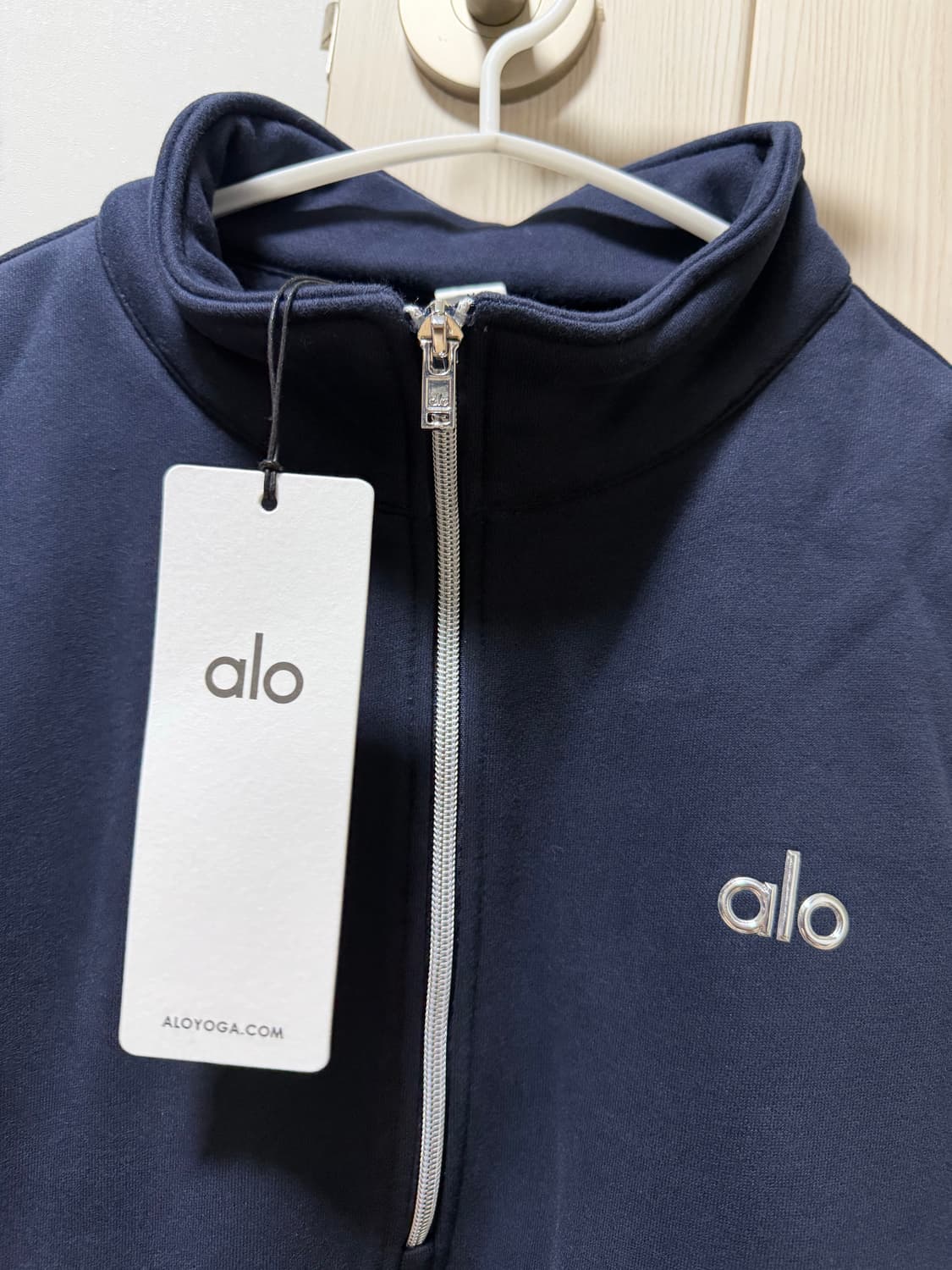 알로 오버핏 기모반집업 맨투맨M 상품이미지3