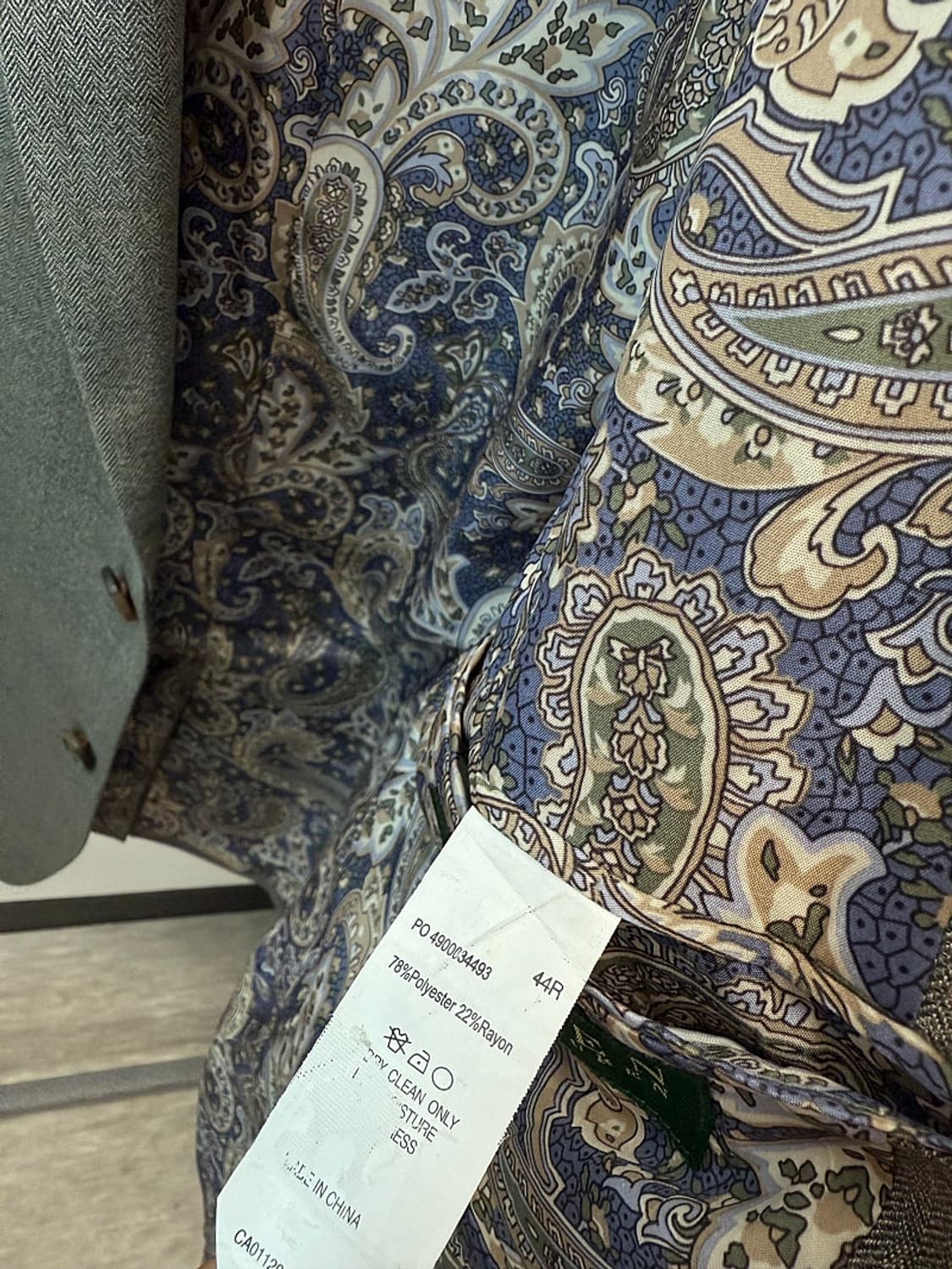 110-115) 랄프로렌 헤링본 자켓  상품이미지5