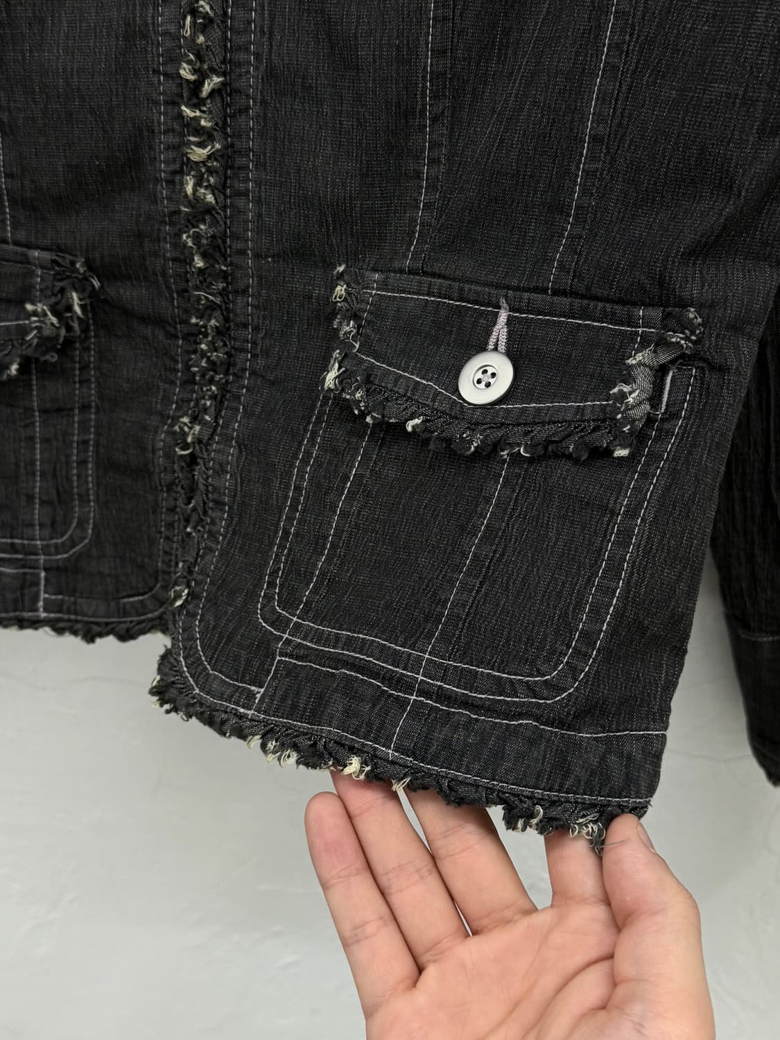 brolly 프레이드 집업 자켓 상품이미지4