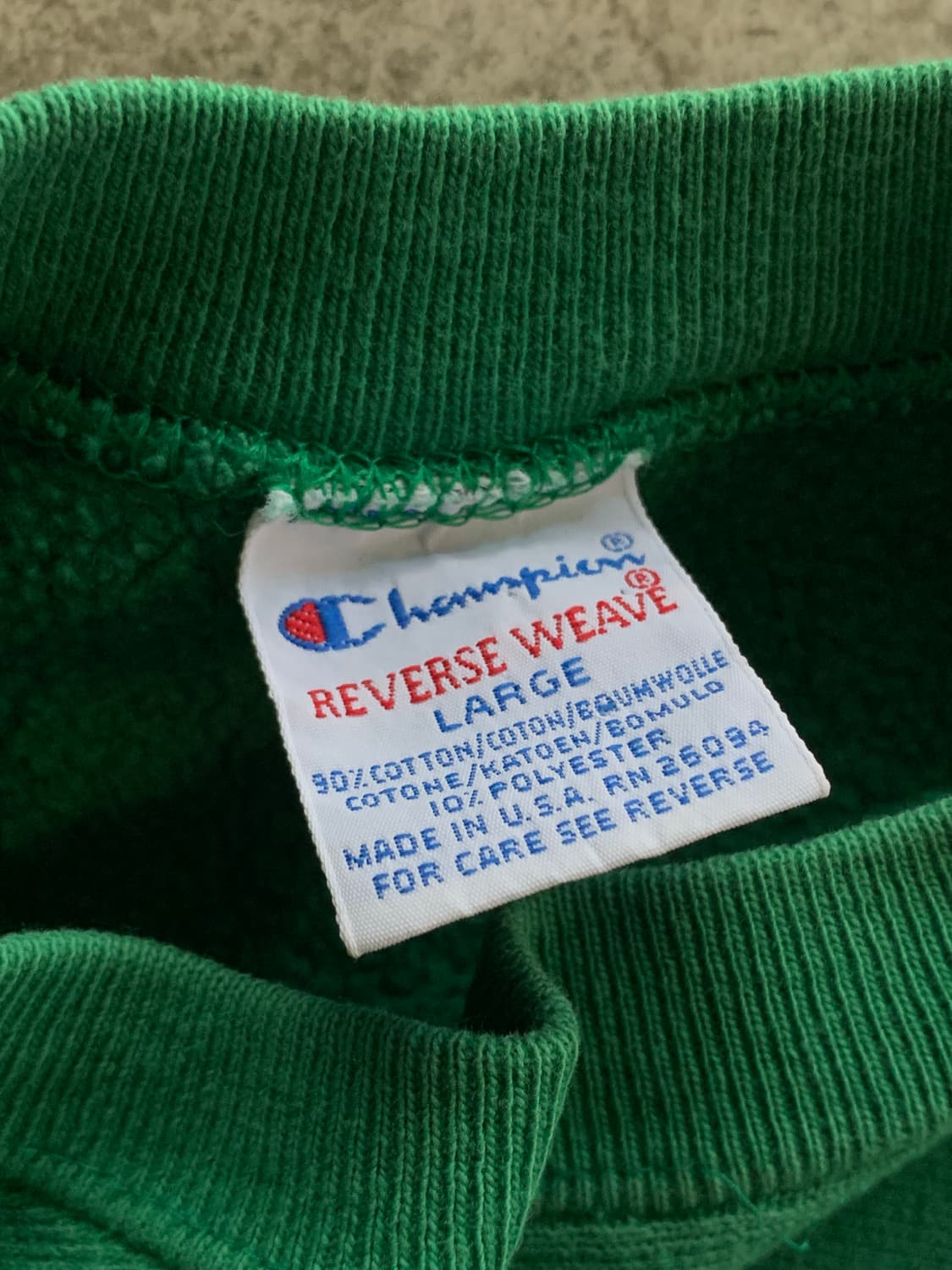 90s 챔피온 리버스위브 스웻셔츠 EDINA 상품이미지6